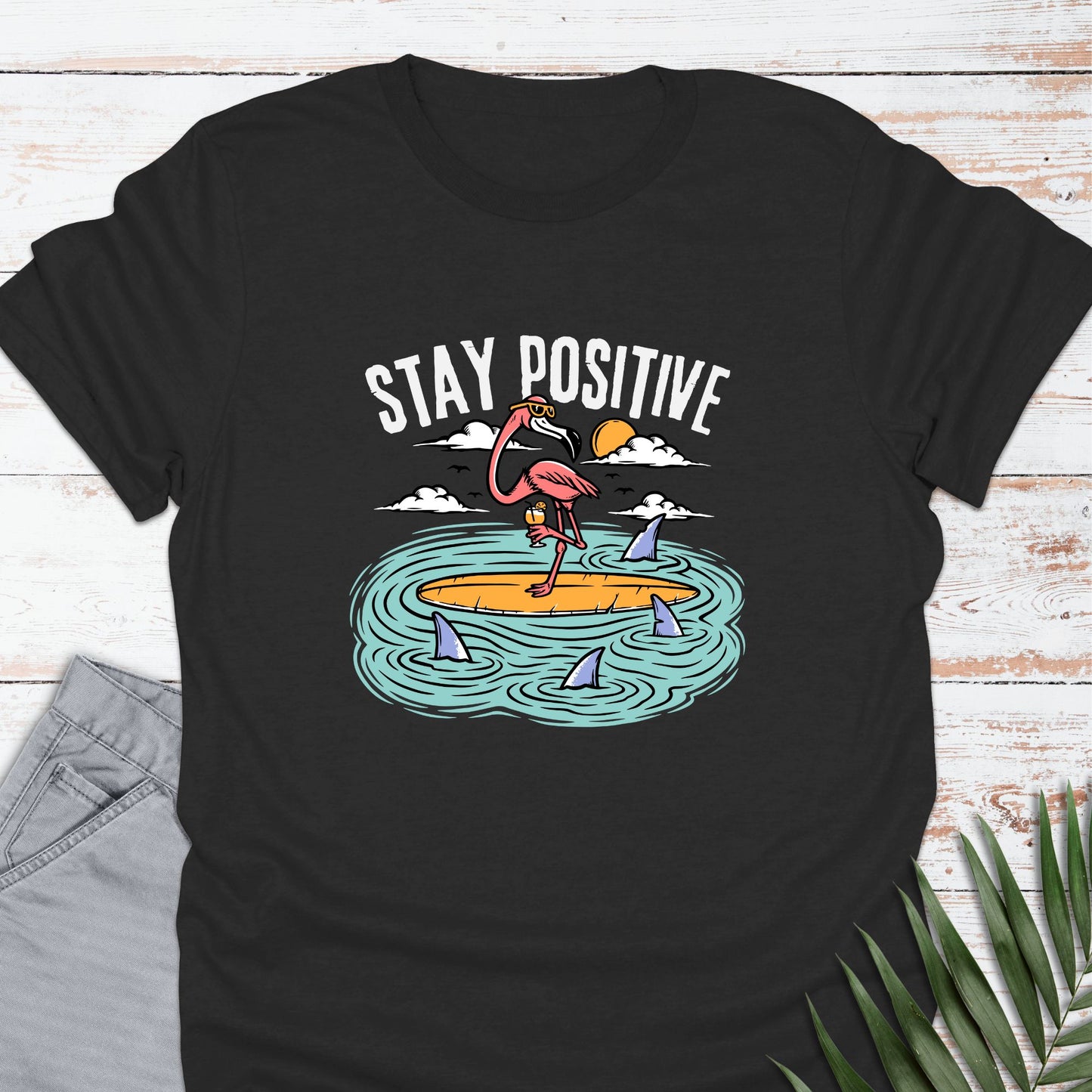 Playa Flamingo T-shirt - Life Is Wanderful Co.