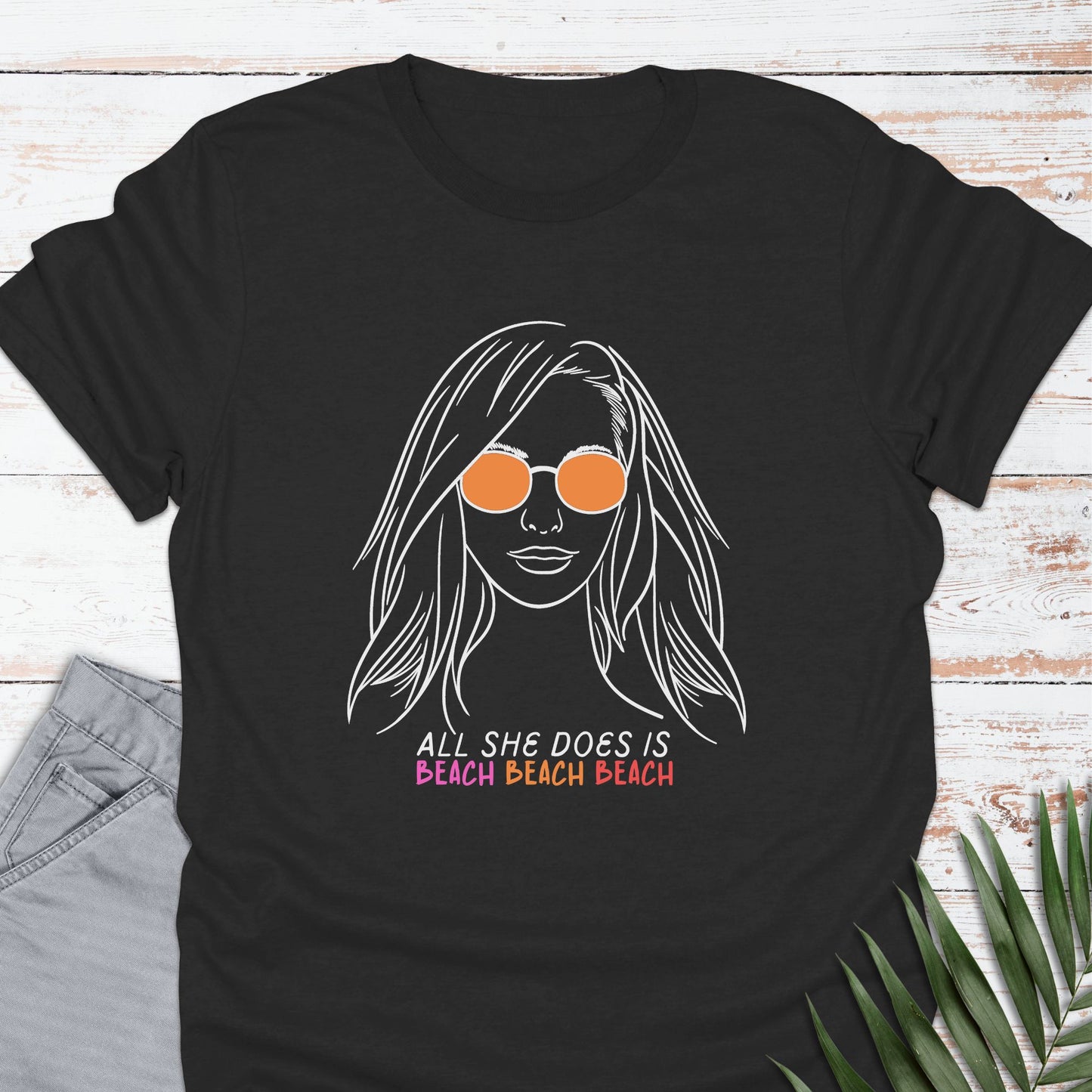 Beach Girl T-shirt - Life Is Wanderful Co.