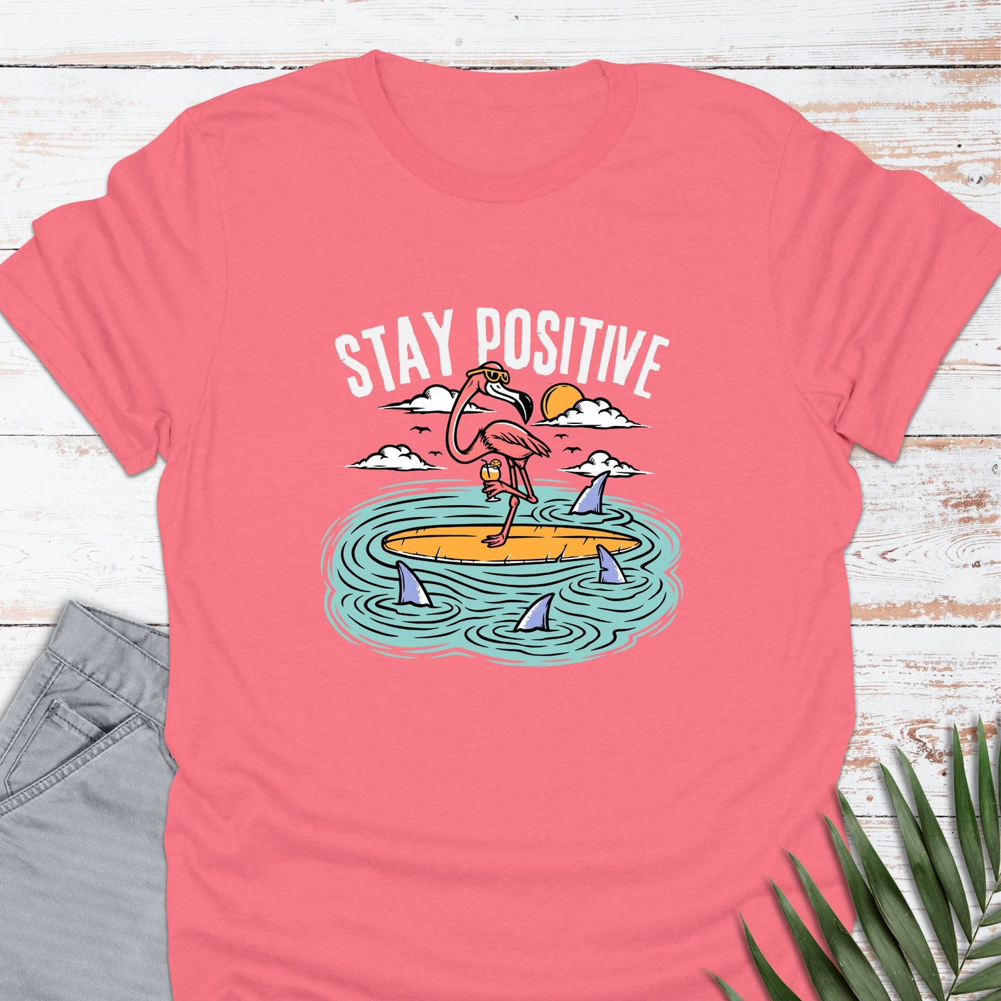Playa Flamingo T-shirt - Life Is Wanderful Co.