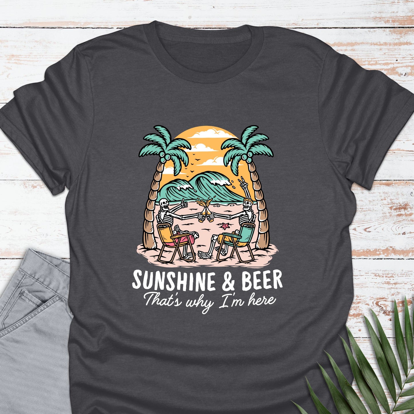 That's Why I'm Here T-shirt - Life Is Wanderful Co.