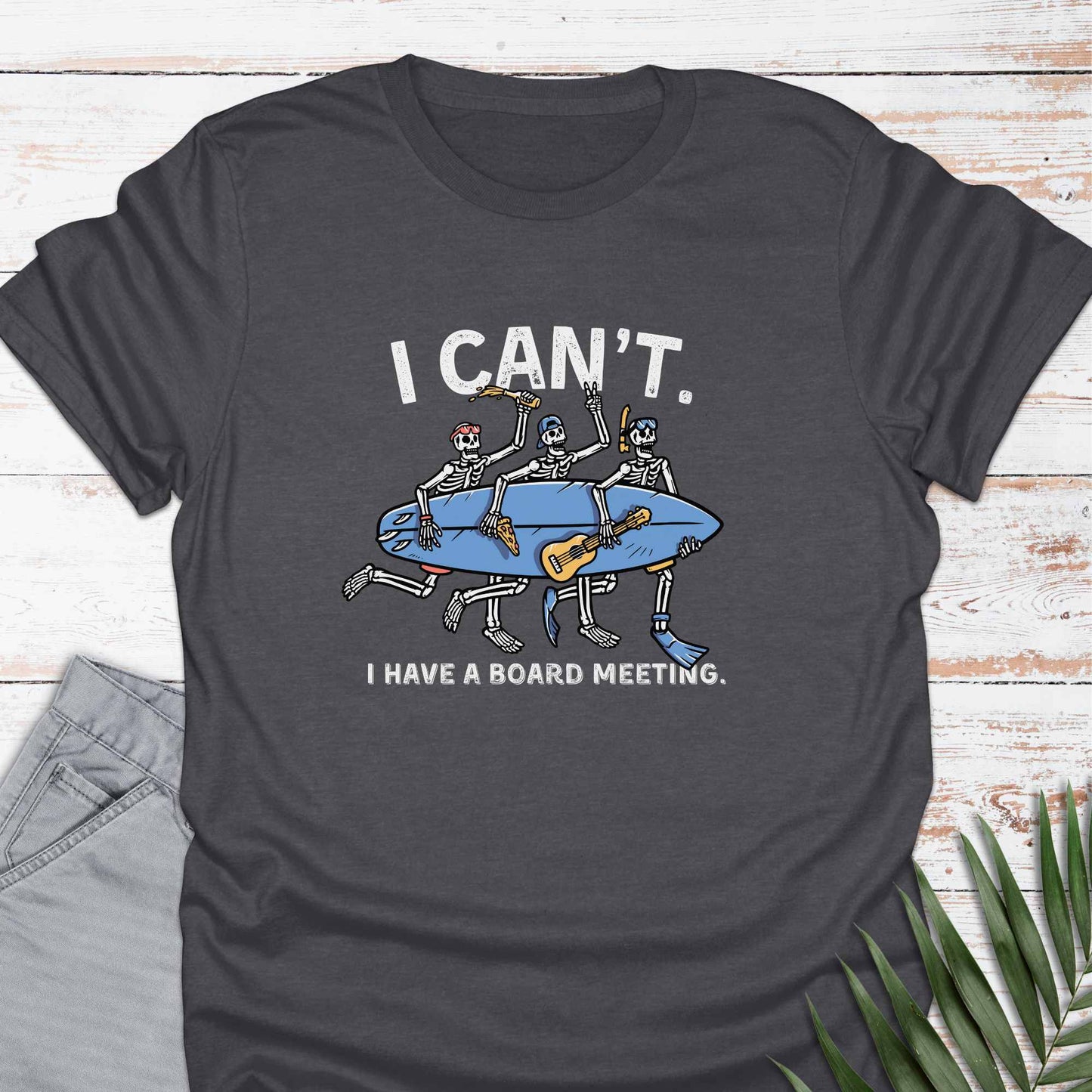 Board Meeting Skeletons T-shirt - Life Is Wanderful Co.