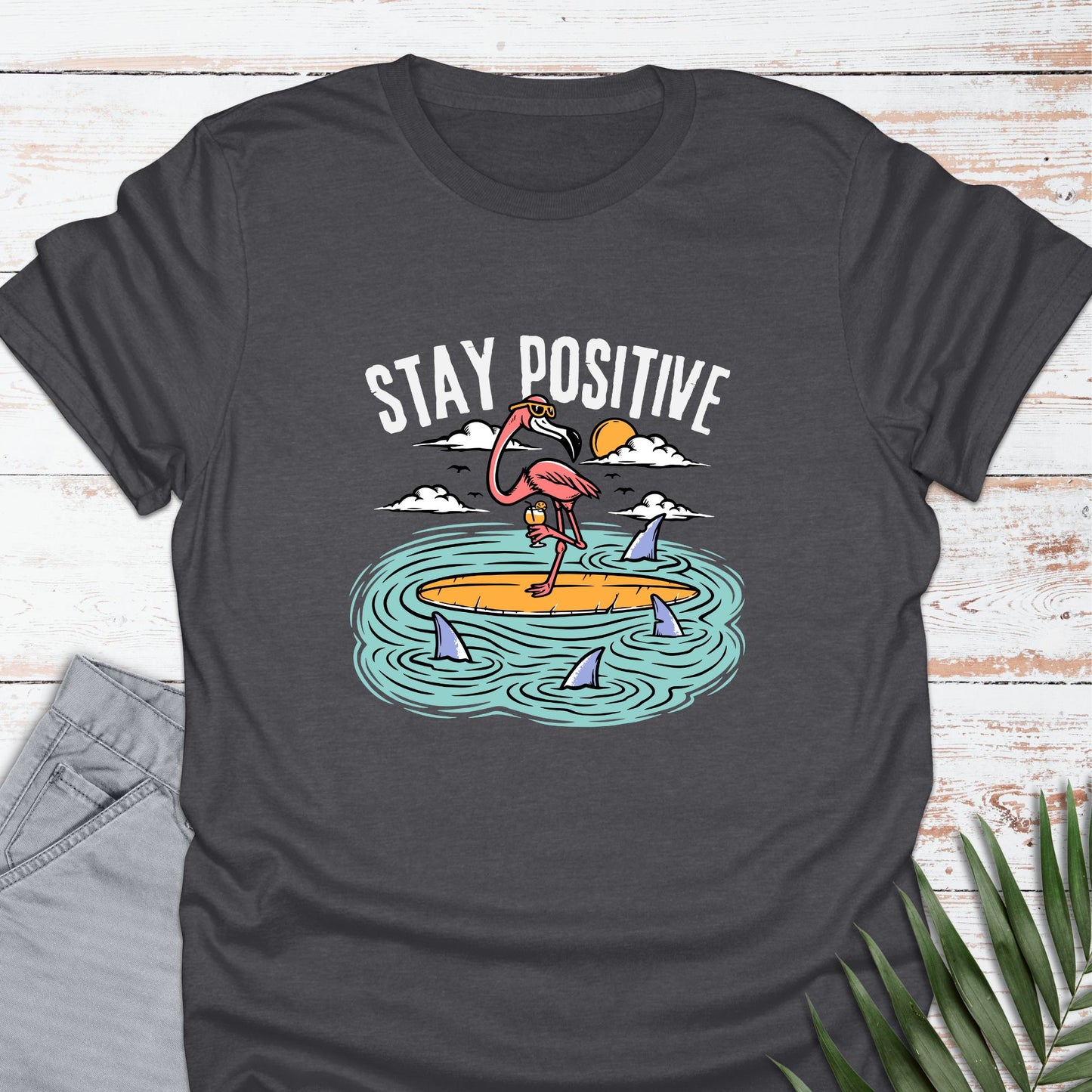 Playa Flamingo T-shirt - Life Is Wanderful Co.
