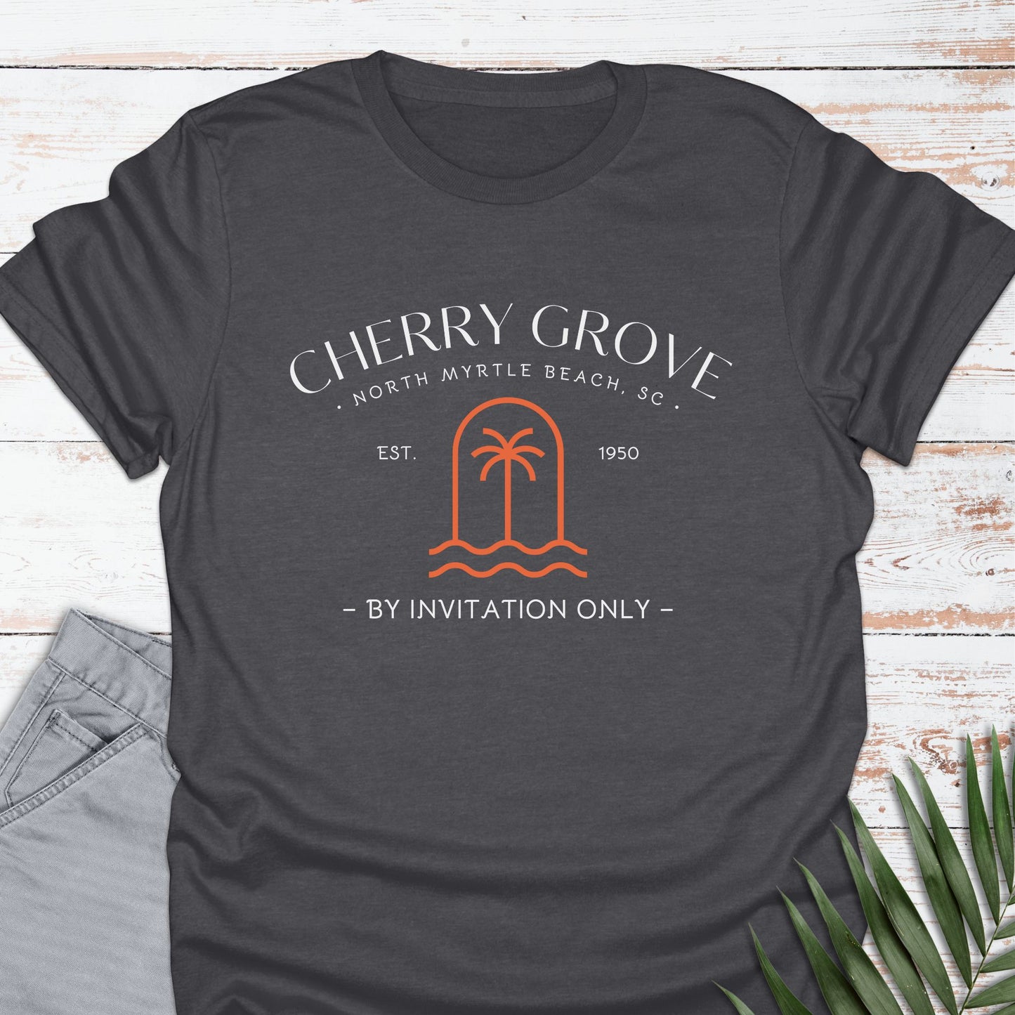 Cherry Grove, NMB T-shirt, By Invitation Only - Life Is Wanderful Co.