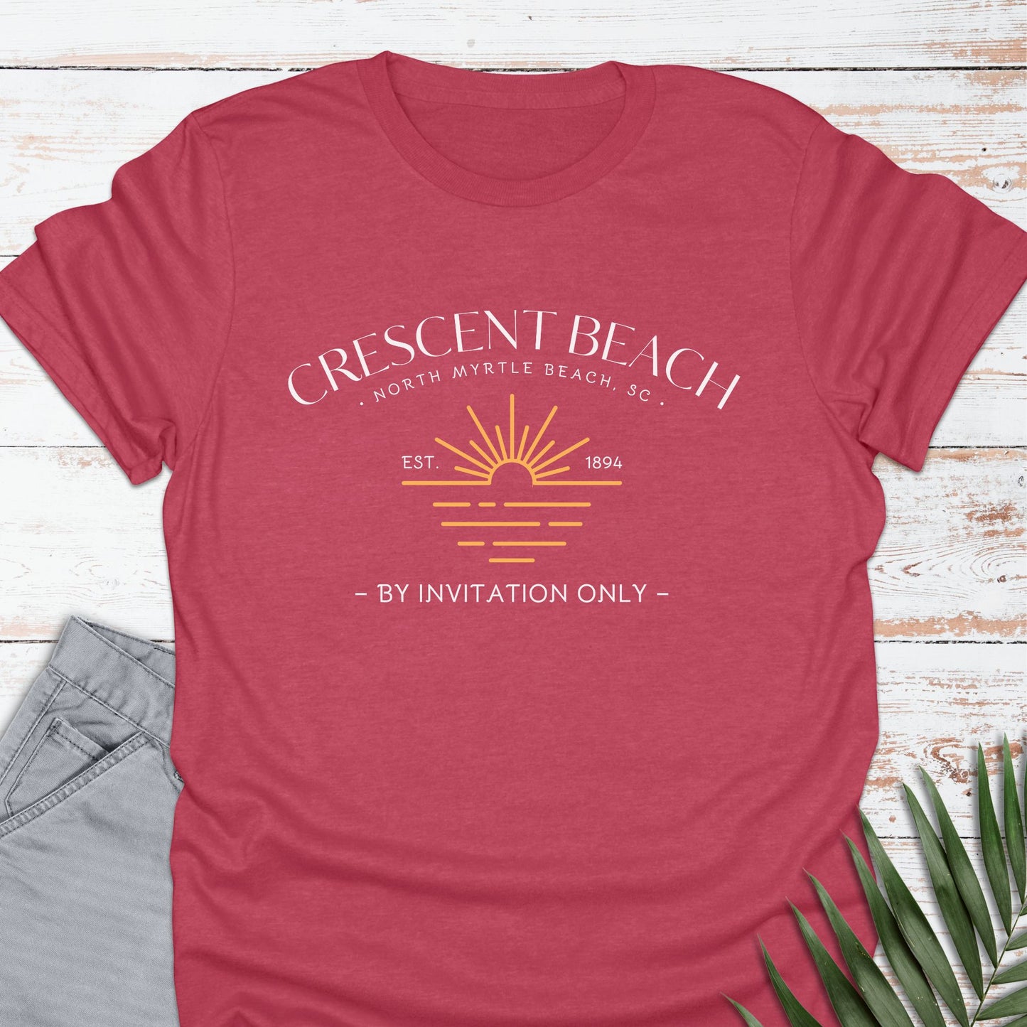 Crescent Beach, NMB T-shirt, By Invitation Only - Life Is Wanderful Co.