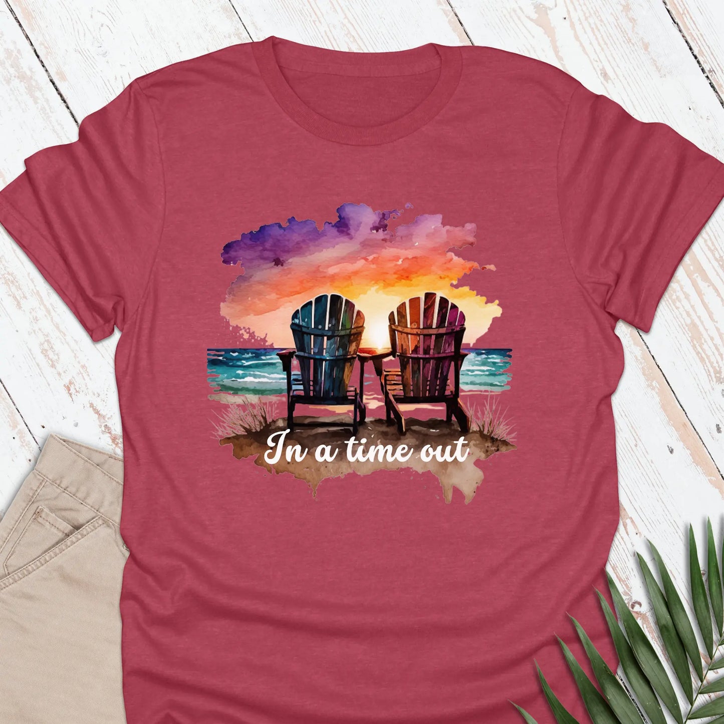 In A Time Out T-shirt