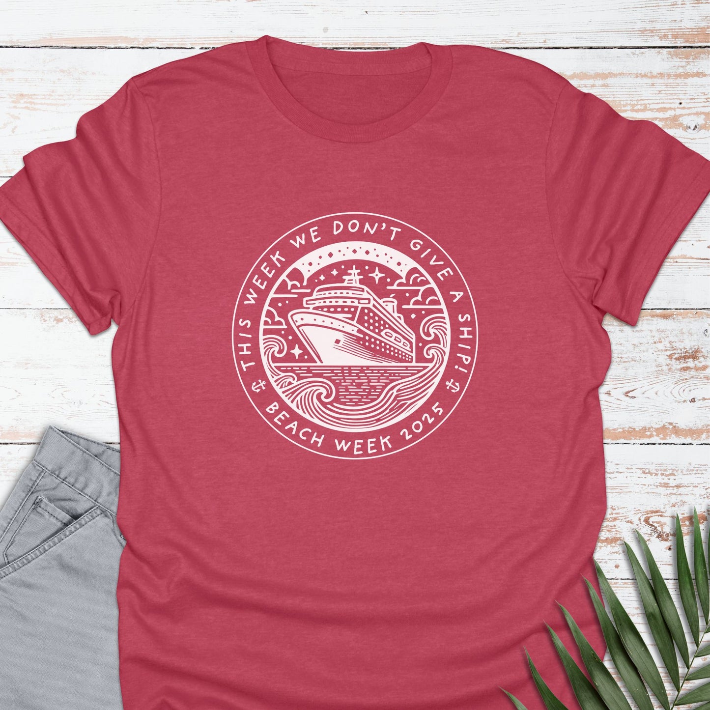 Beach Week Cruise 2025 T-shirt - Life Is Wanderful Co.