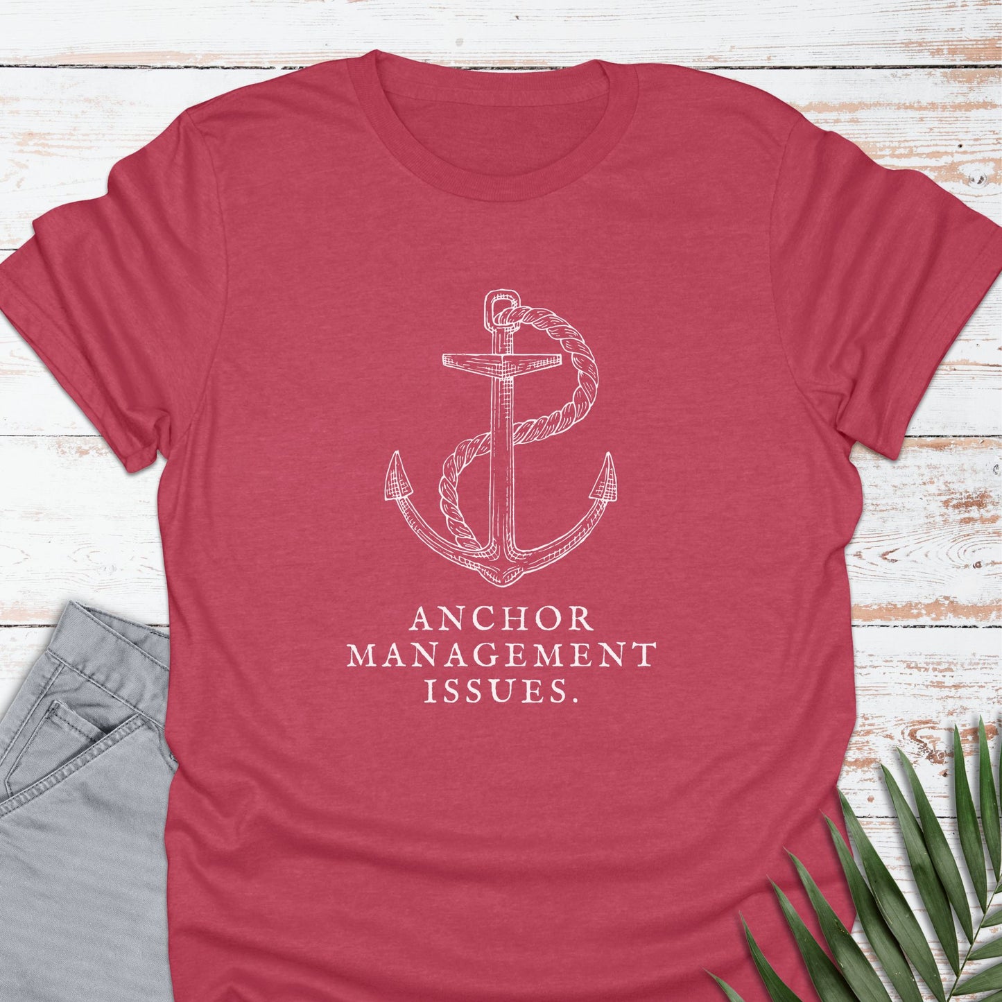 Anchor Management T-shirt - Life Is Wanderful Co.