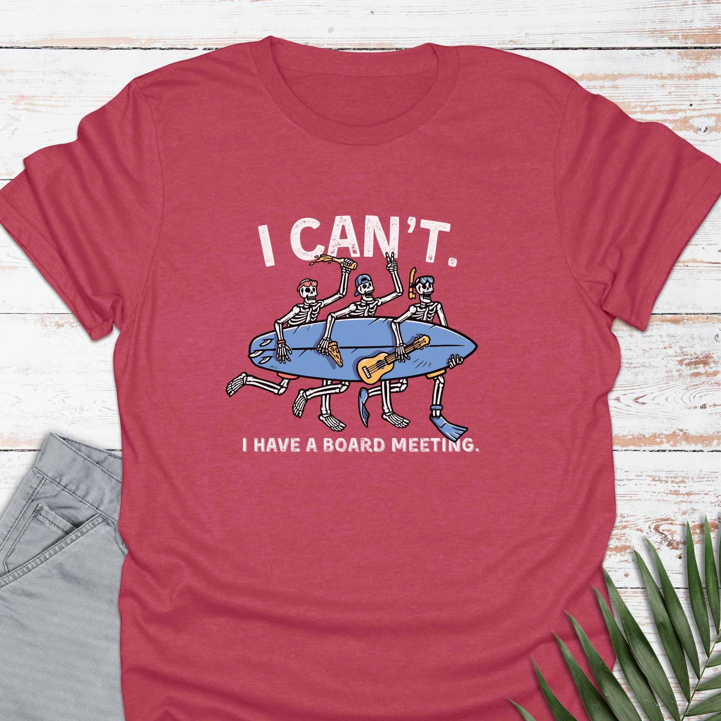 Board Meeting Skeletons T-shirt - Life Is Wanderful Co.