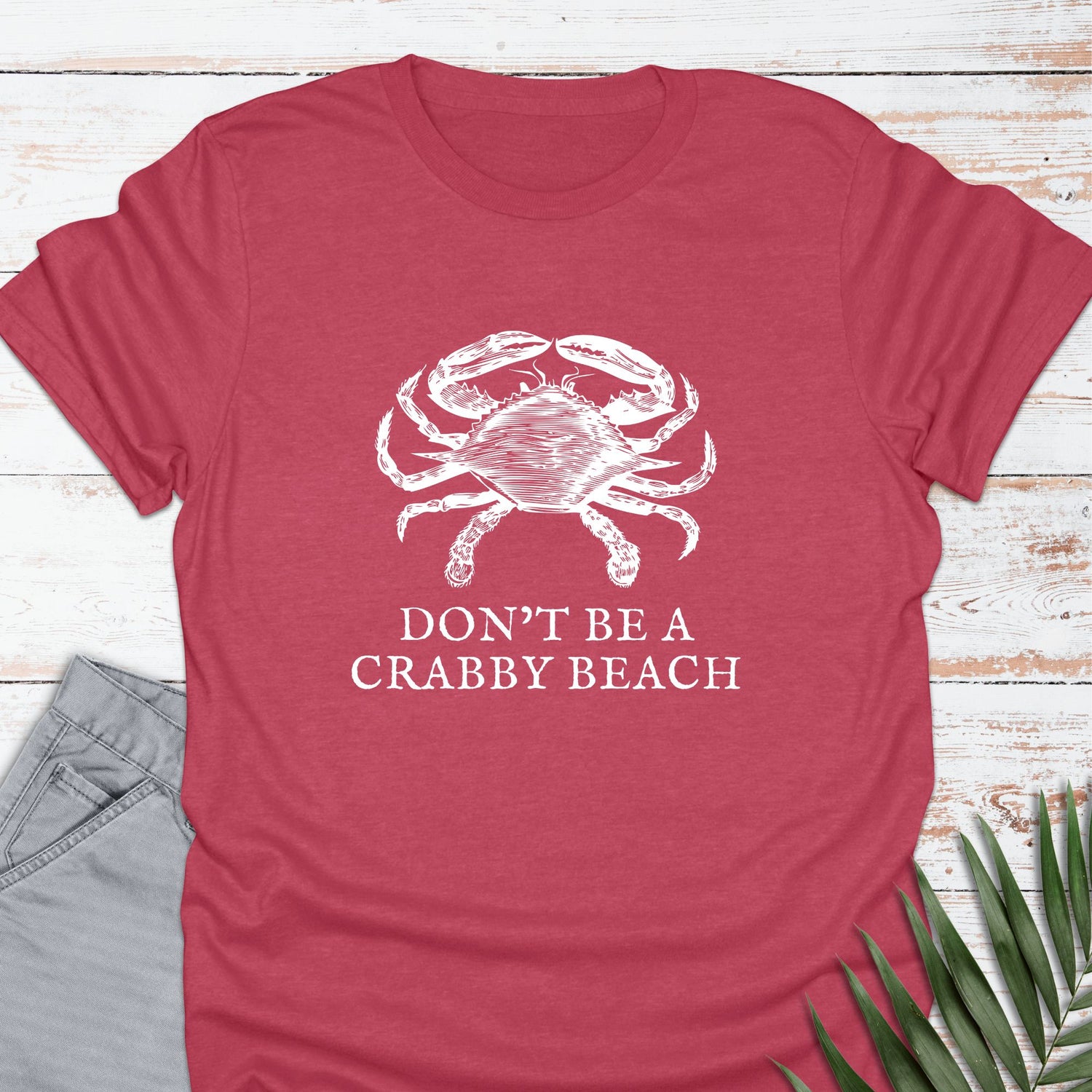Crabby Beach T-shirt - Life Is Wanderful Co.