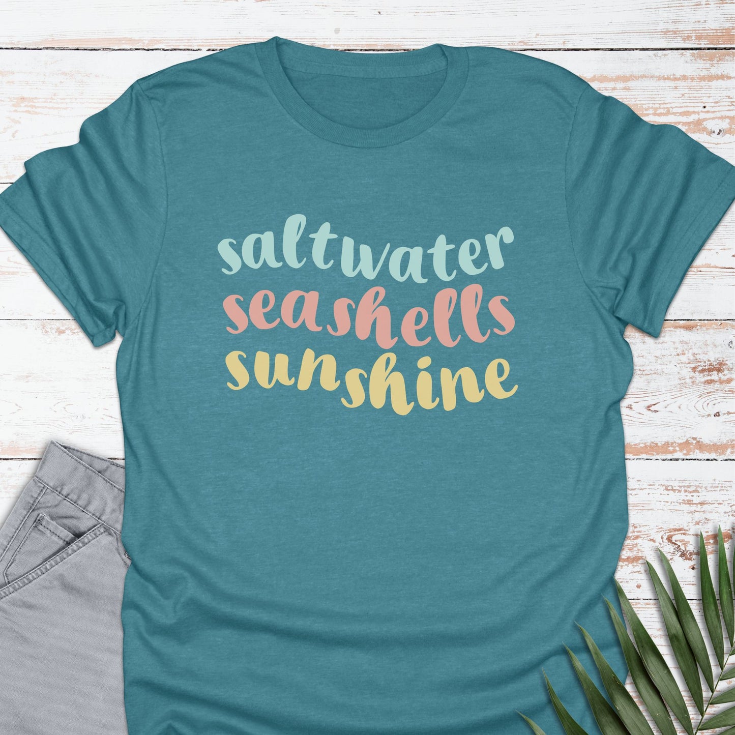 Salt, Sea, Sun T-shirt - Life Is Wanderful Co.