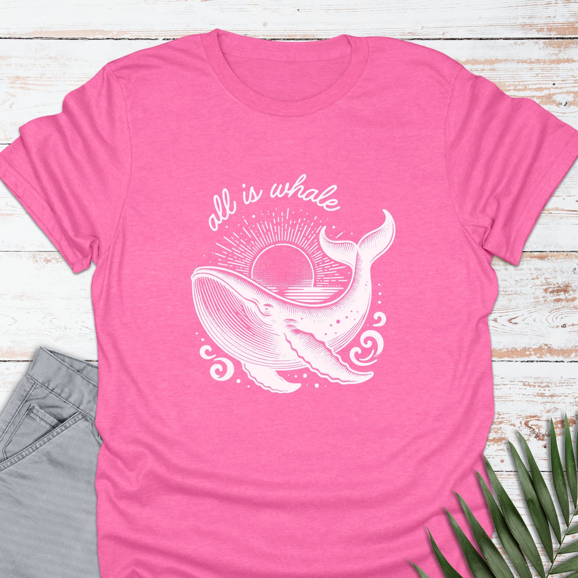 All Is Whale T-shirt - Life Is Wanderful Co.