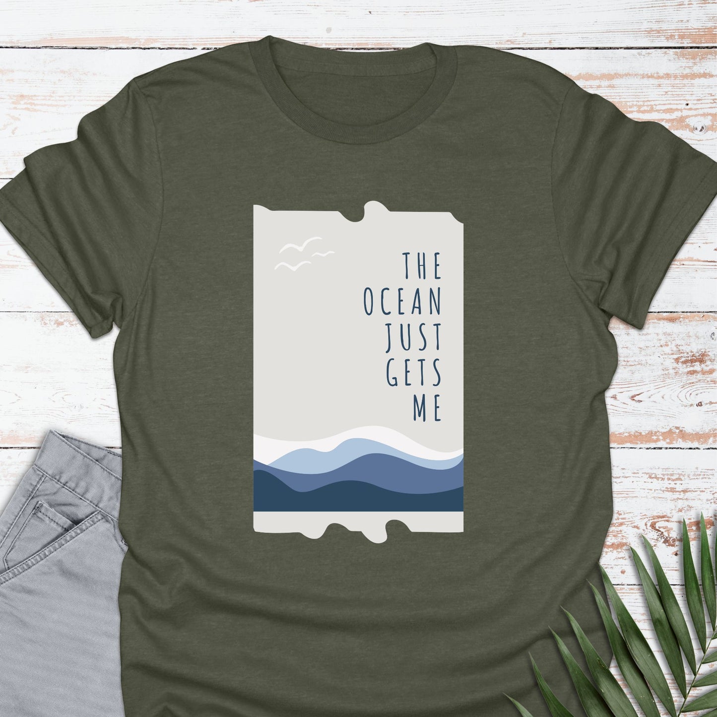 The Ocean Gets Me T-shirt - Life Is Wanderful Co.