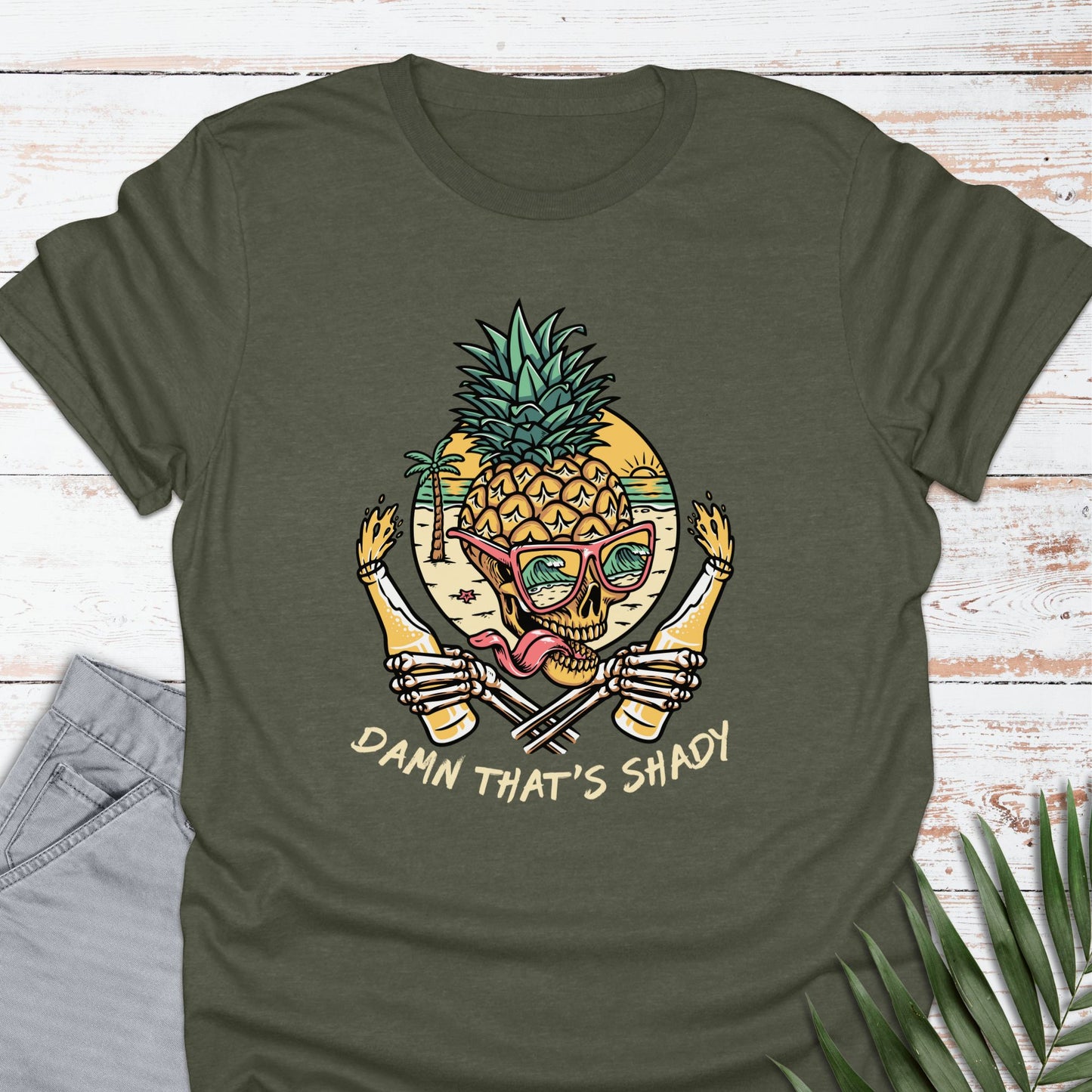 Damn That's Shady T-shirt - Life Is Wanderful Co.
