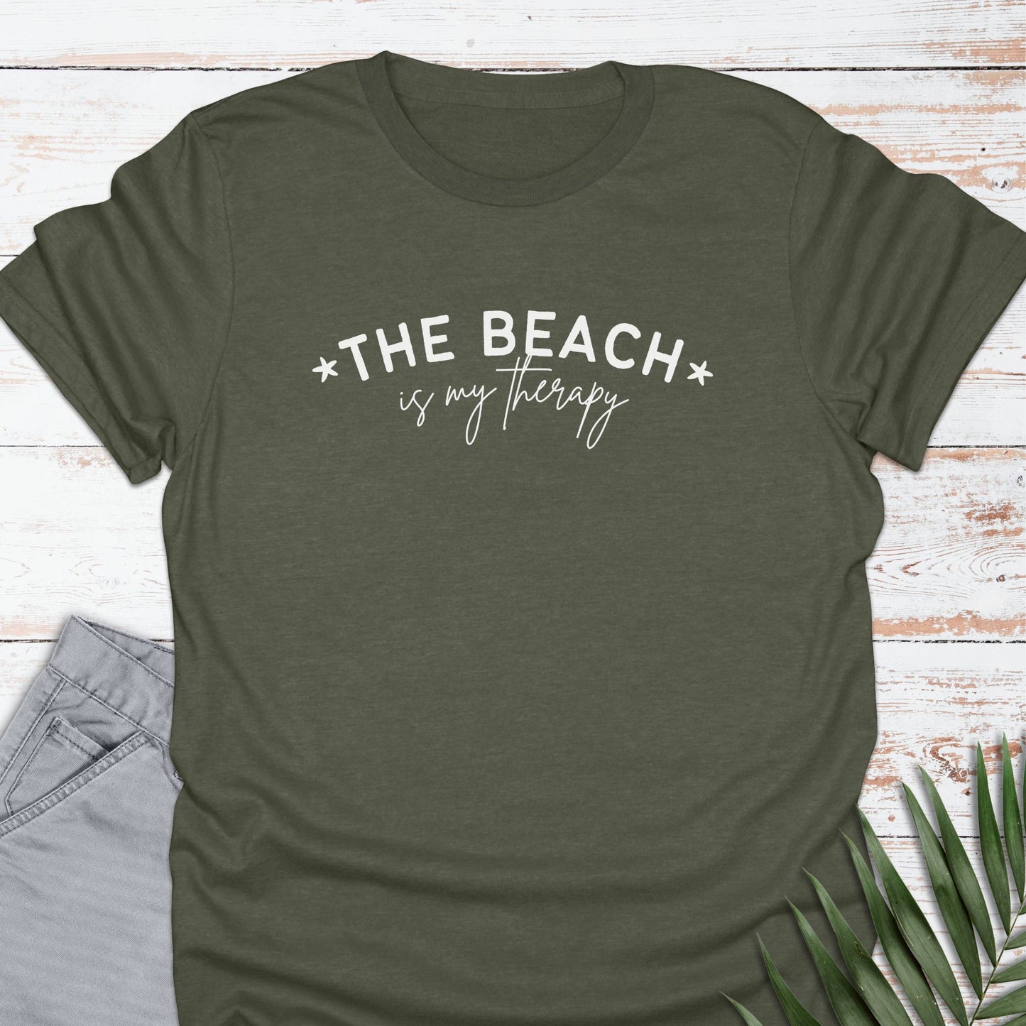 Beach Therapy T-shirt - Life Is Wanderful Co.
