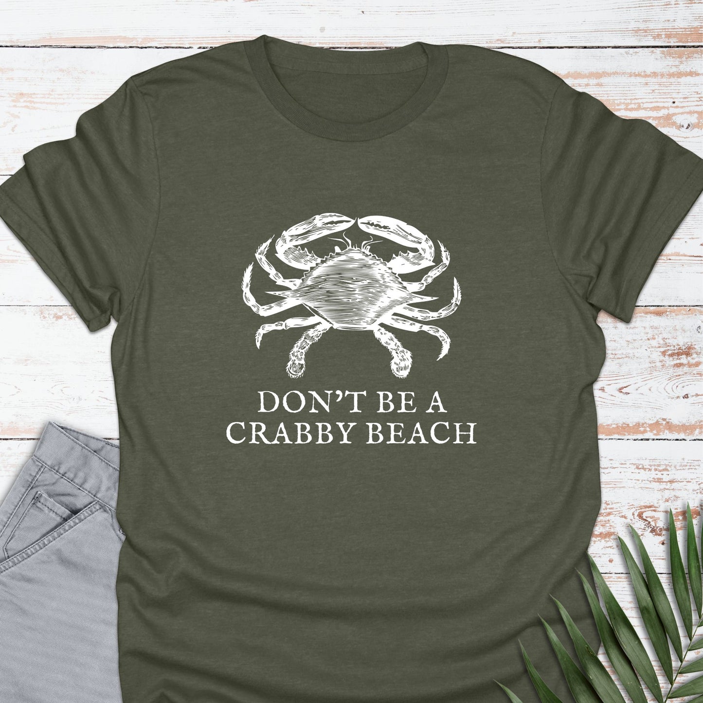 Crabby Beach T-shirt - Life Is Wanderful Co.