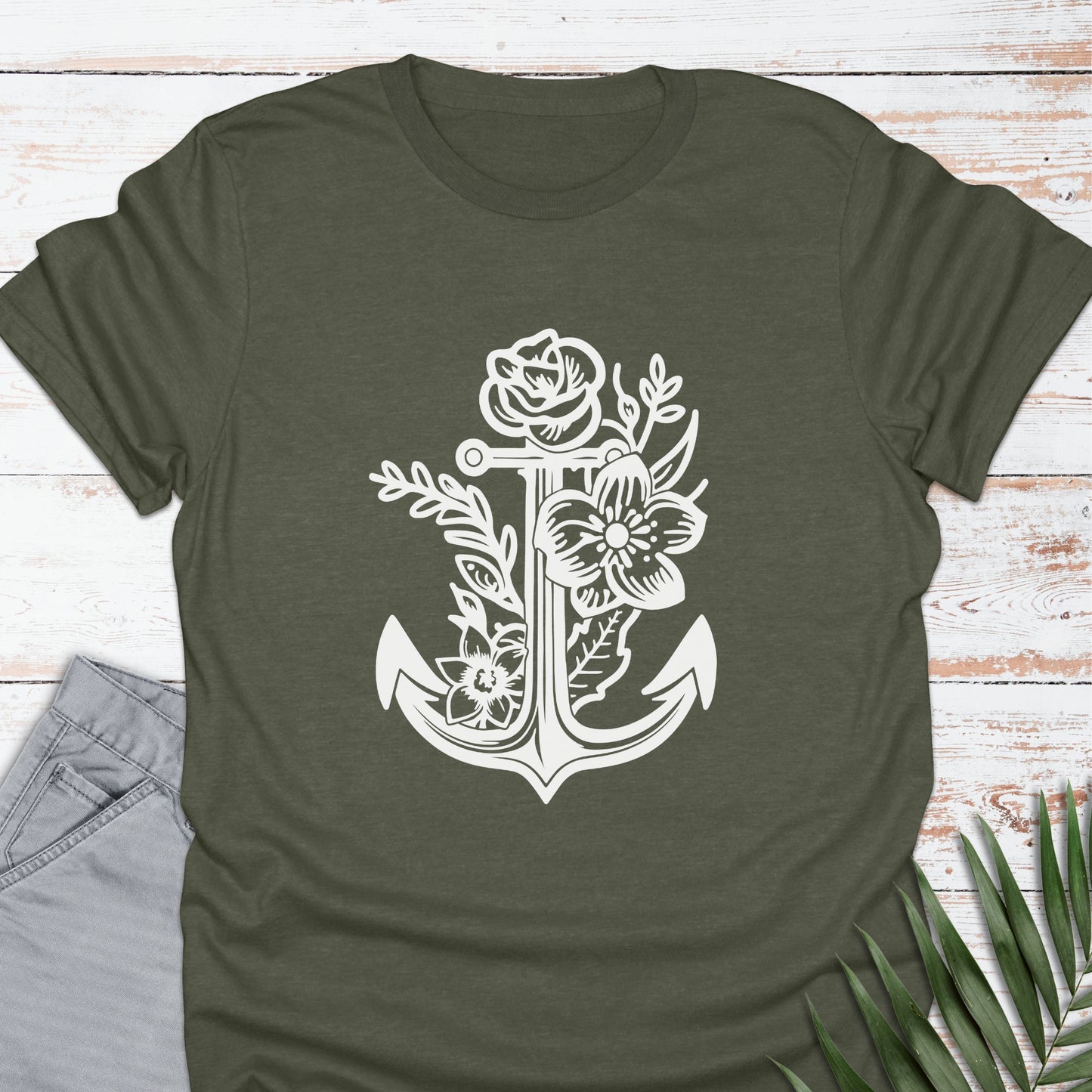 Anchor Tattoo T-shirt - Life Is Wanderful Co.