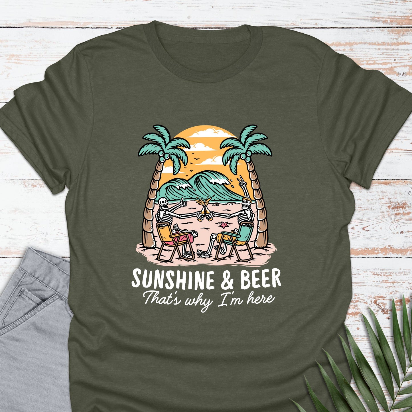 That's Why I'm Here T-shirt - Life Is Wanderful Co.