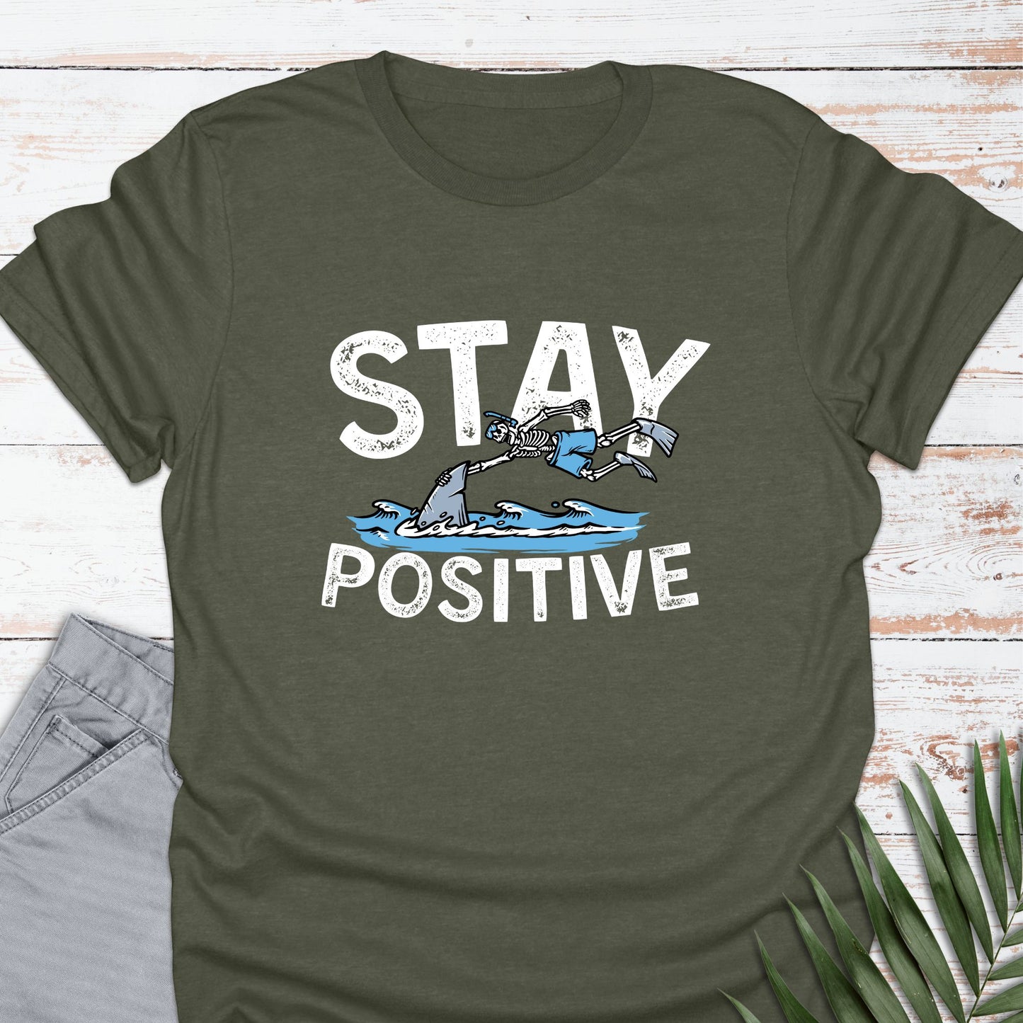 Ride on A Shark T-shirt - Life Is Wanderful Co.