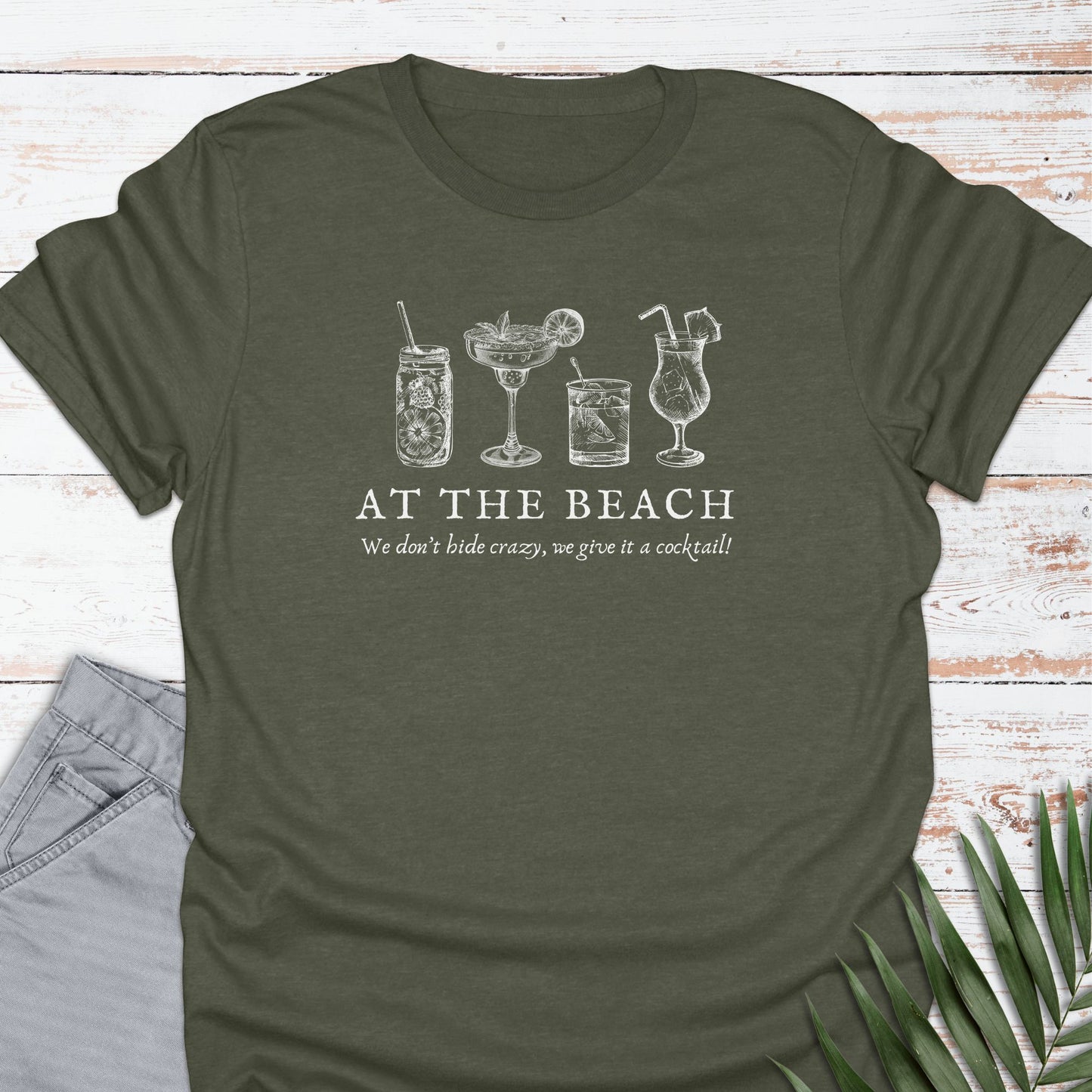 Hide Crazy T-shirt - Life Is Wanderful Co.