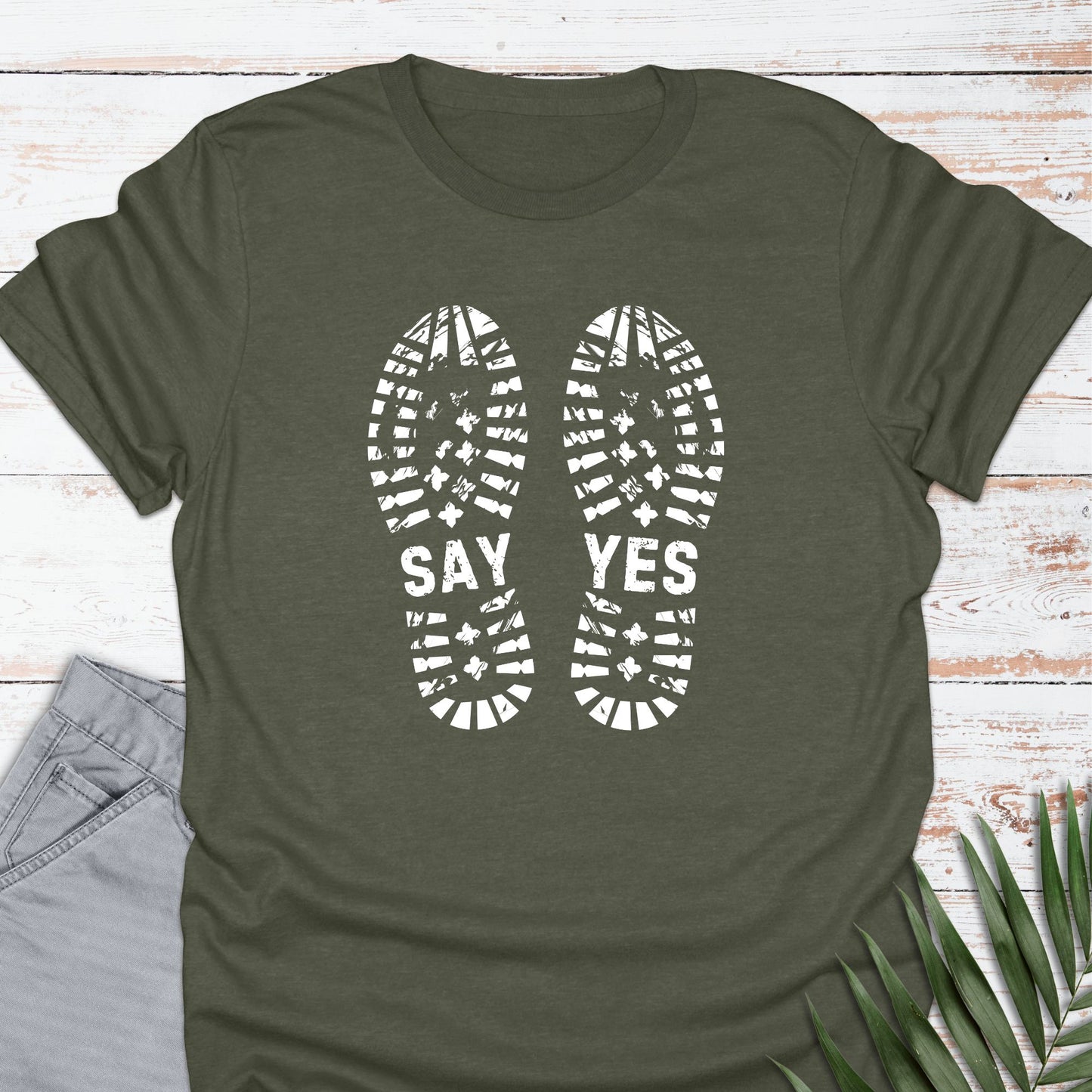 Say Yes T-shirt - Life Is Wanderful Co.