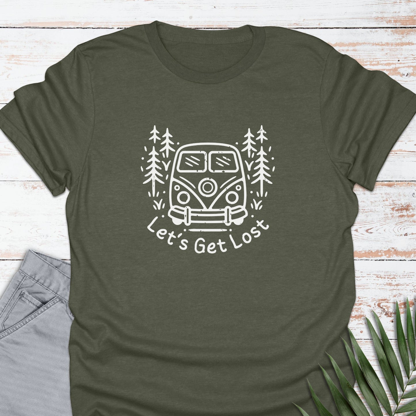 Let's Get Lost T-shirt - Life Is Wanderful Co.