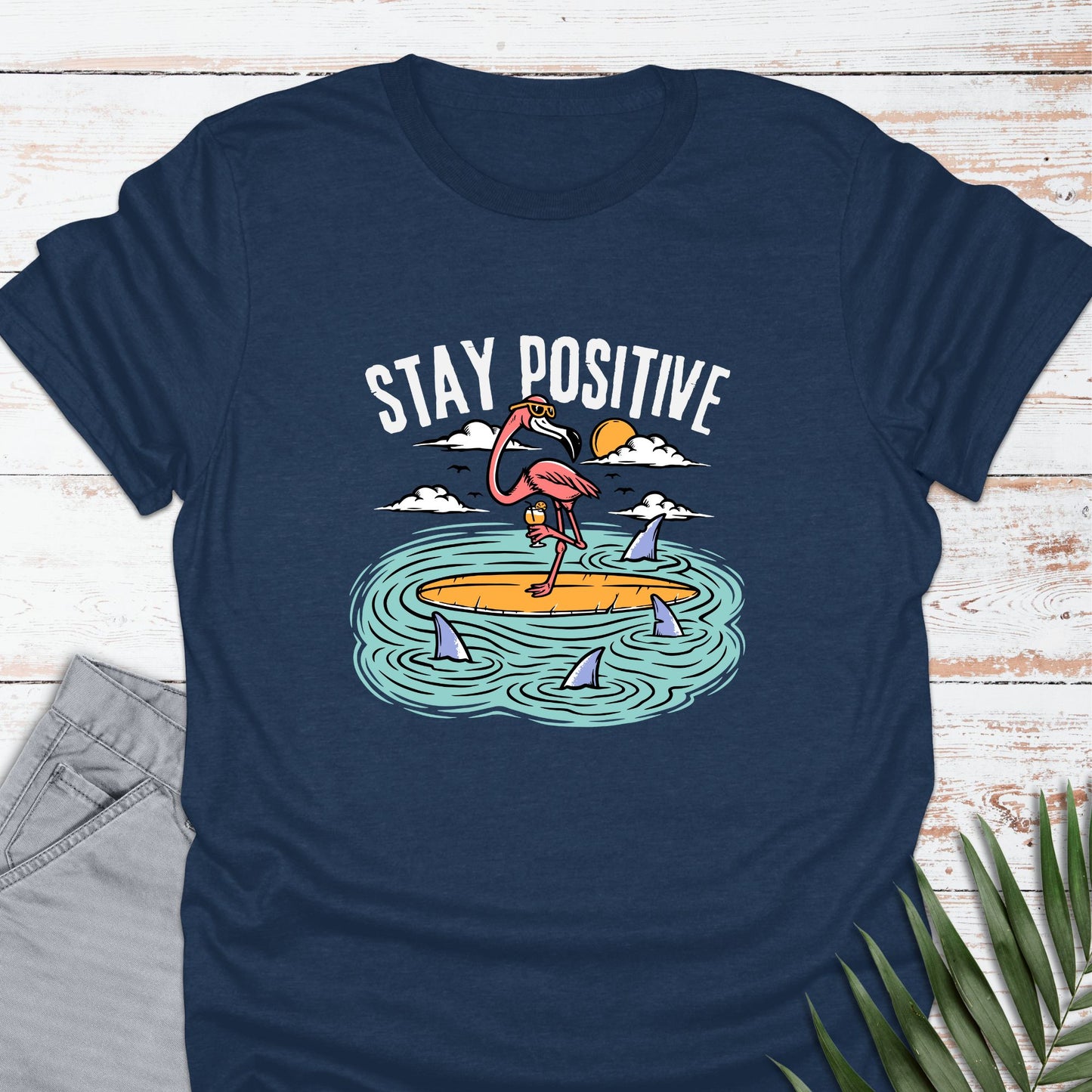 Playa Flamingo T-shirt - Life Is Wanderful Co.