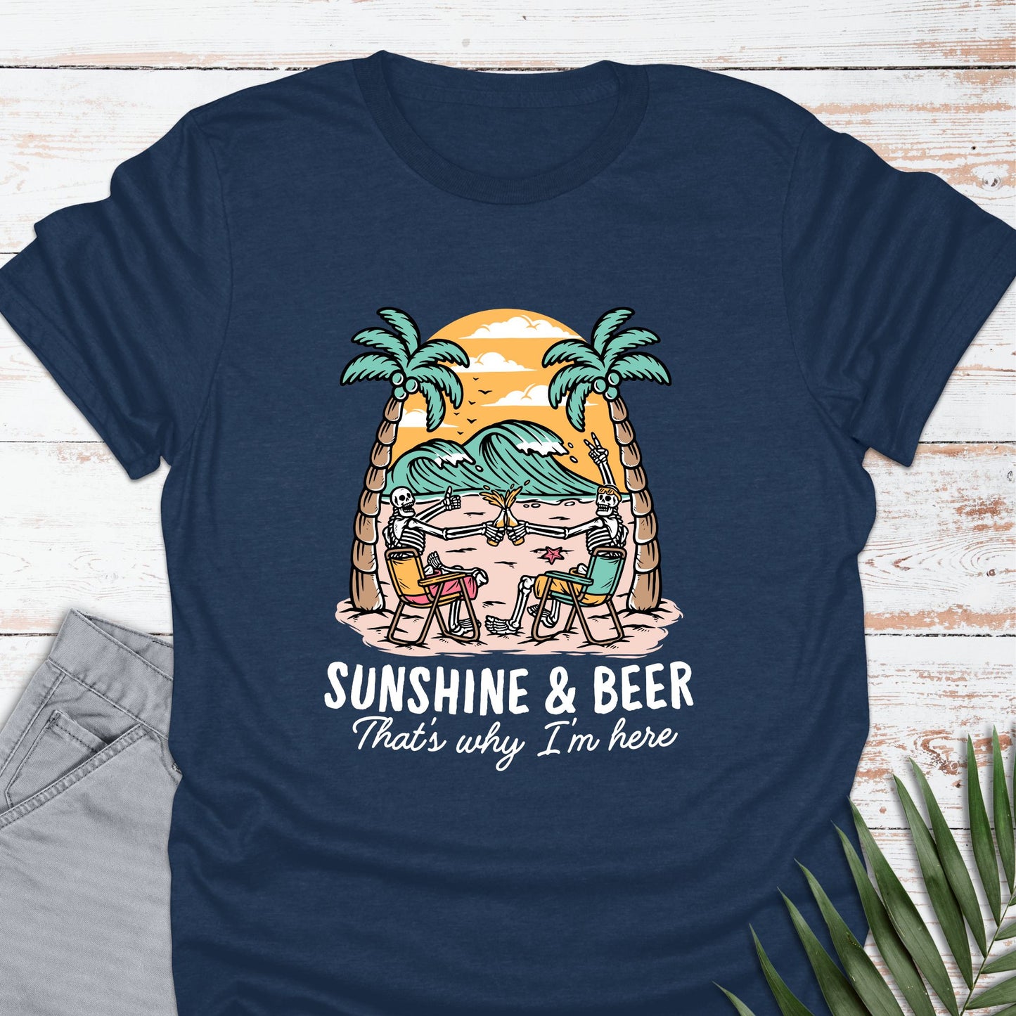 That's Why I'm Here T-shirt - Life Is Wanderful Co.