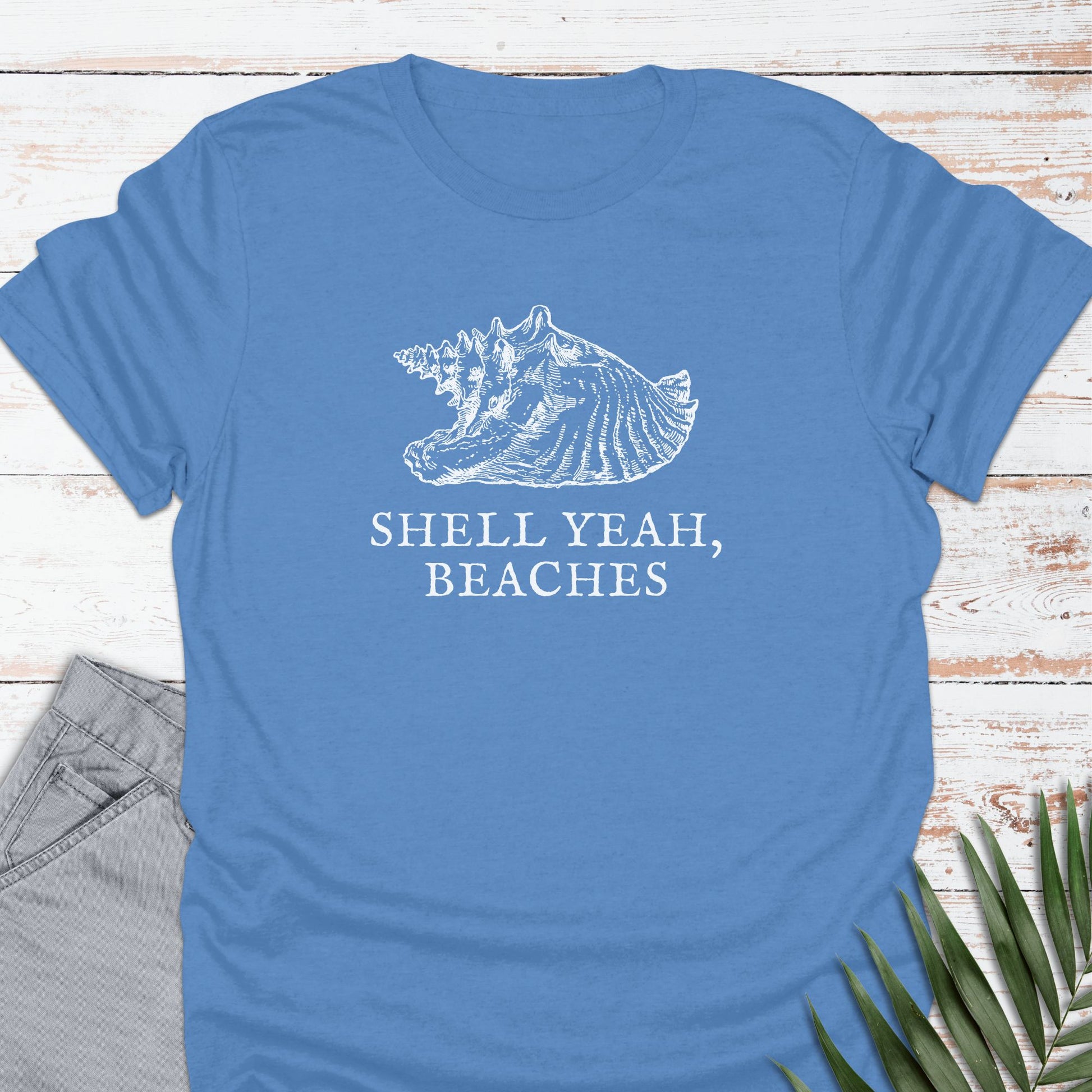 Shell Yeah, Beaches T-shirt - Life Is Wanderful Co.