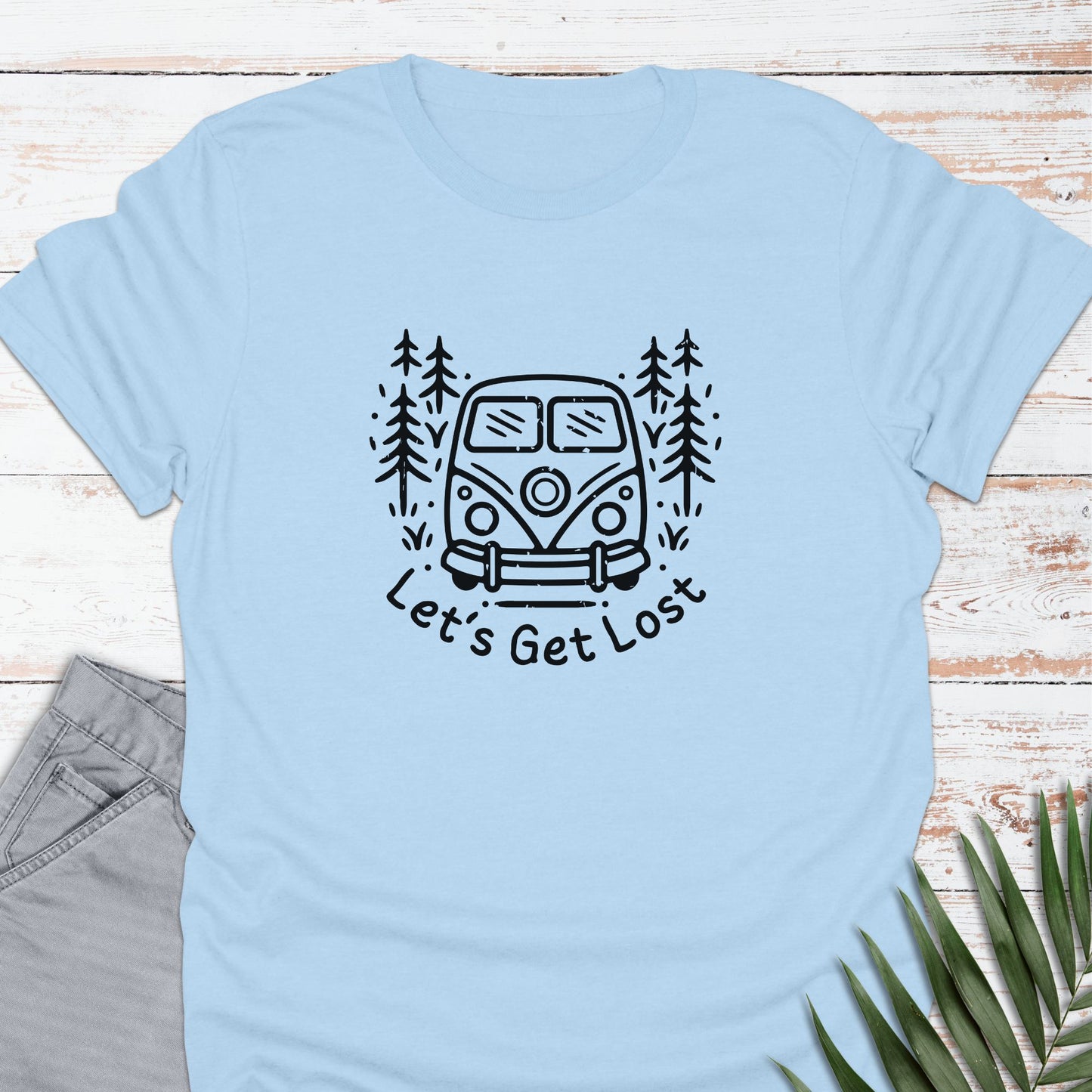 Let's Get Lost T-shirt - Life Is Wanderful Co.