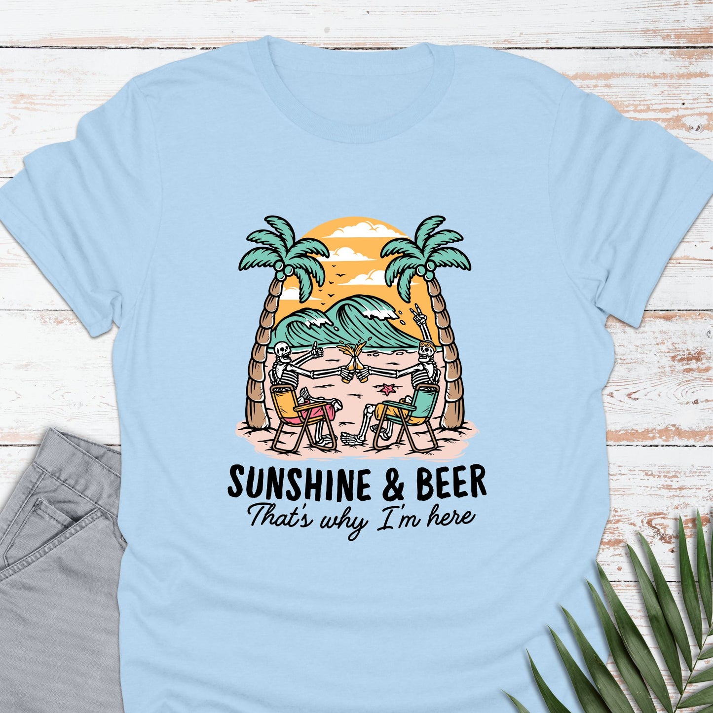 That's Why I'm Here T-shirt - Life Is Wanderful Co.