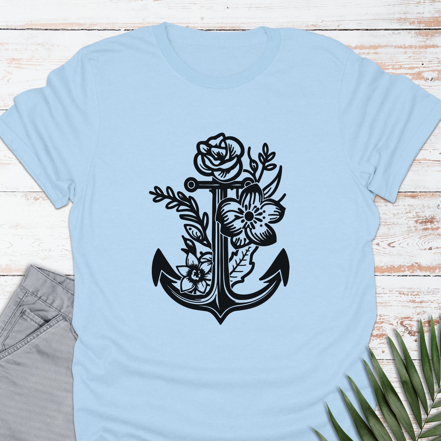 Anchor Tattoo T-shirt - Life Is Wanderful Co.