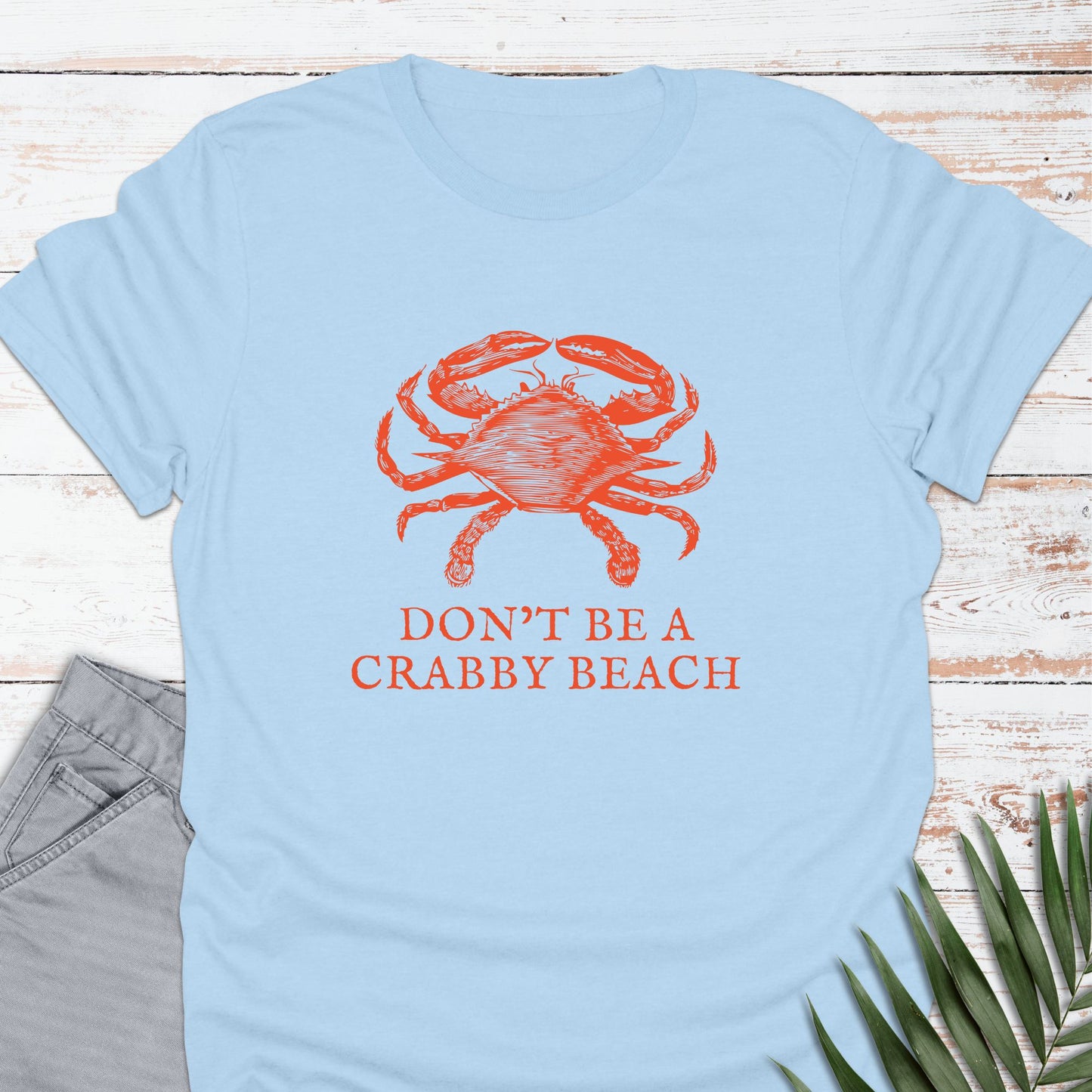 Crabby Beach T-shirt - Life Is Wanderful Co.