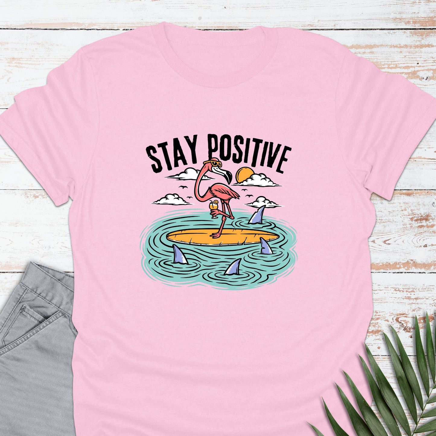 Playa Flamingo T-shirt - Life Is Wanderful Co.