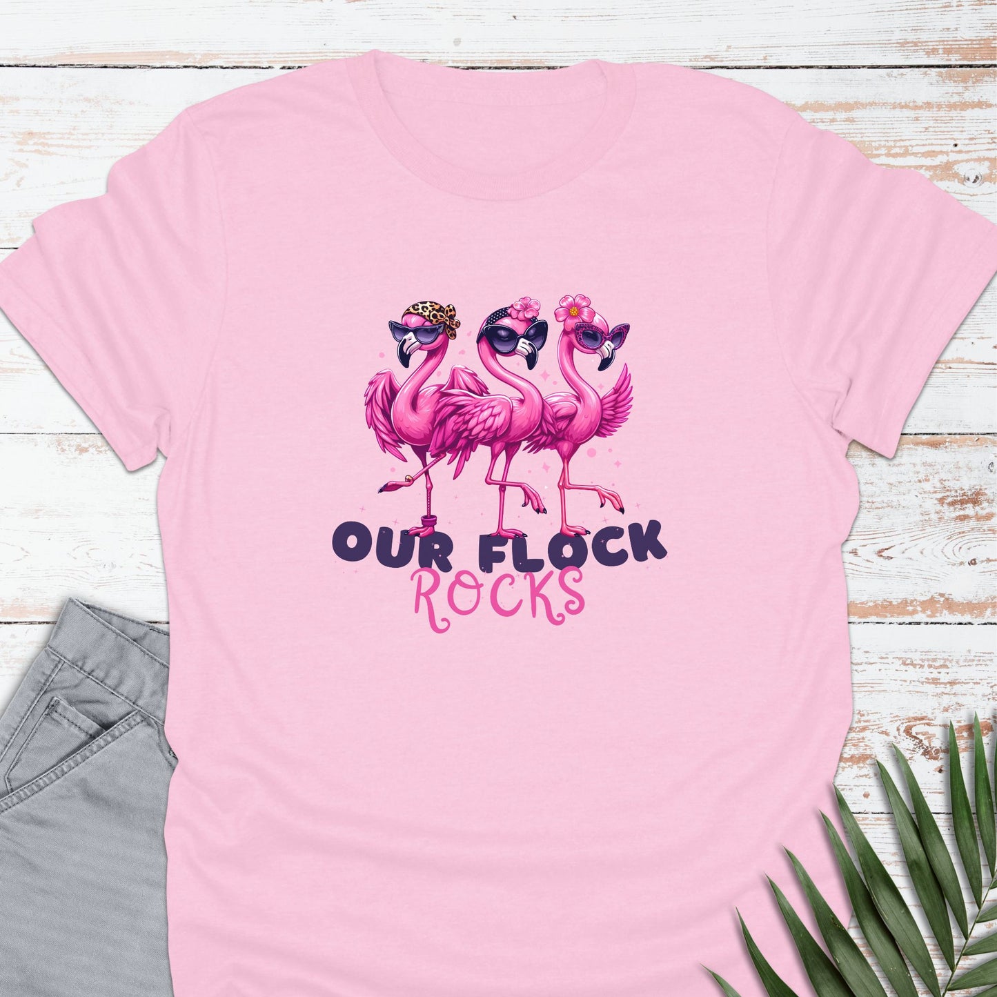 Our Flock Rocks T-shirt - Life Is Wanderful Co.
