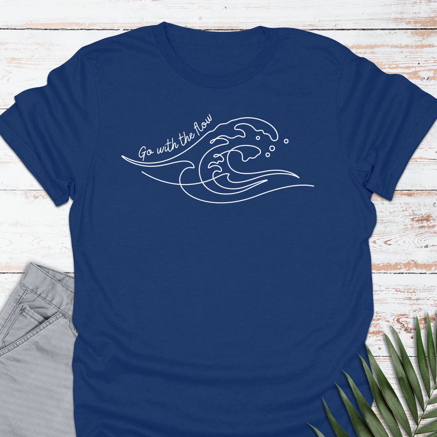 Go with the Flow T-shirt - Life Is Wanderful Co.