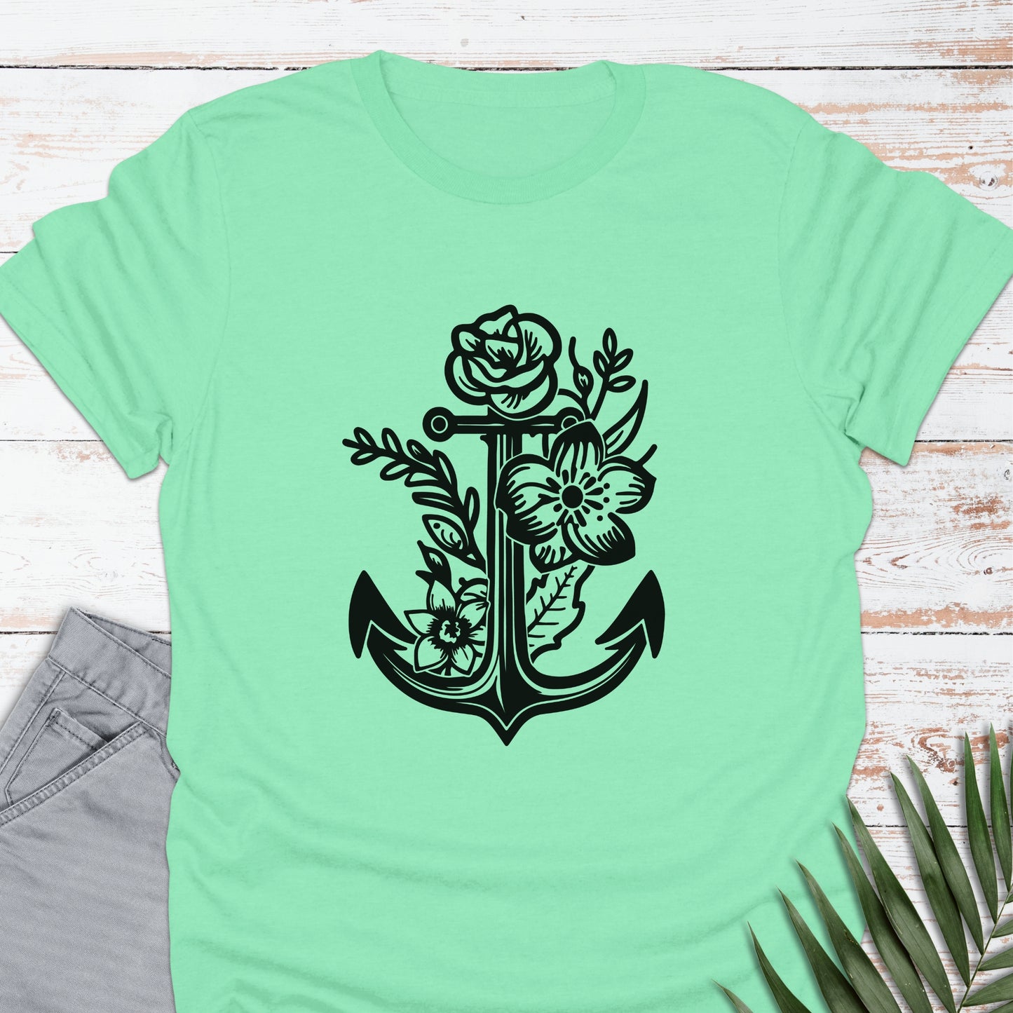 Anchor Tattoo T-shirt - Life Is Wanderful Co.