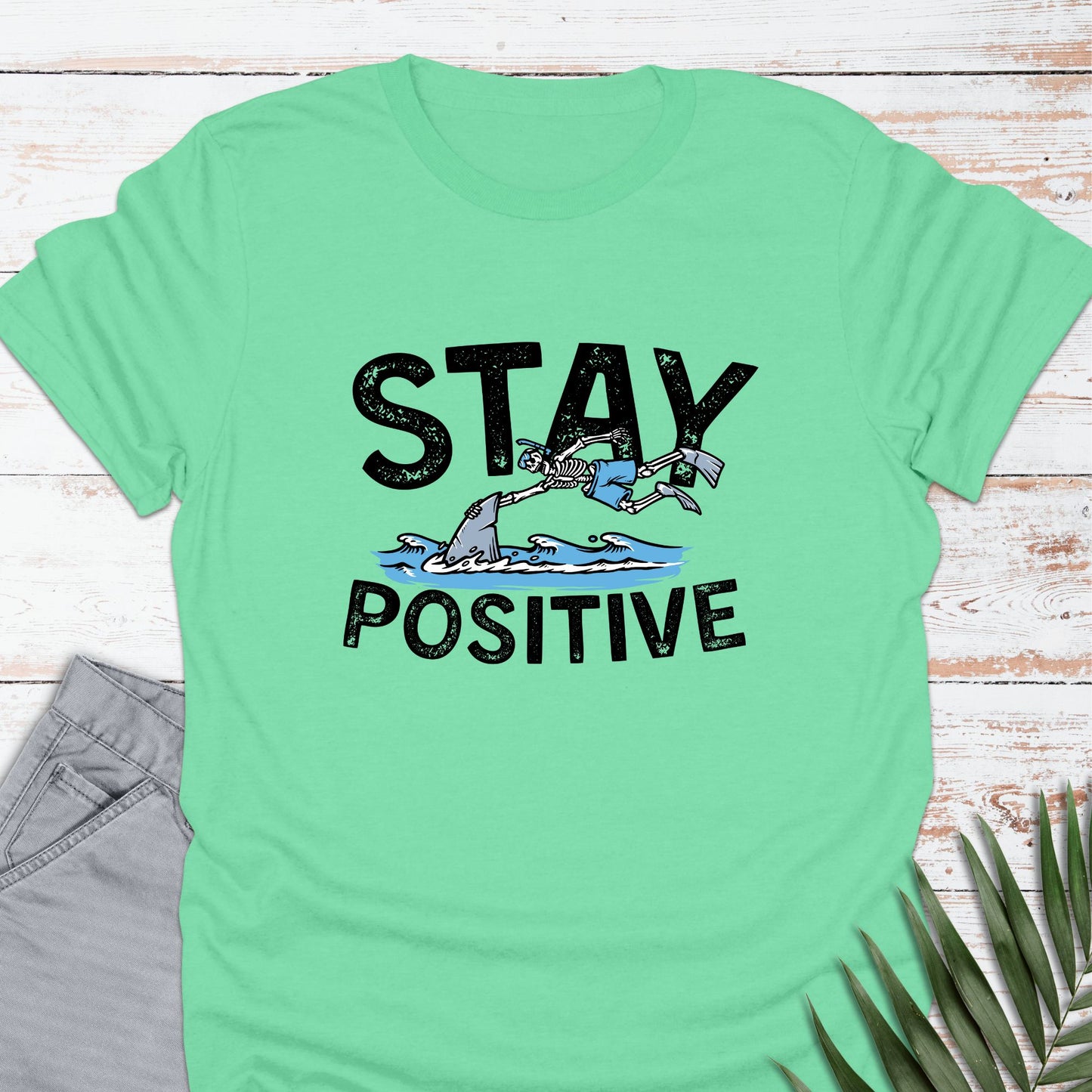 Ride on A Shark T-shirt - Life Is Wanderful Co.
