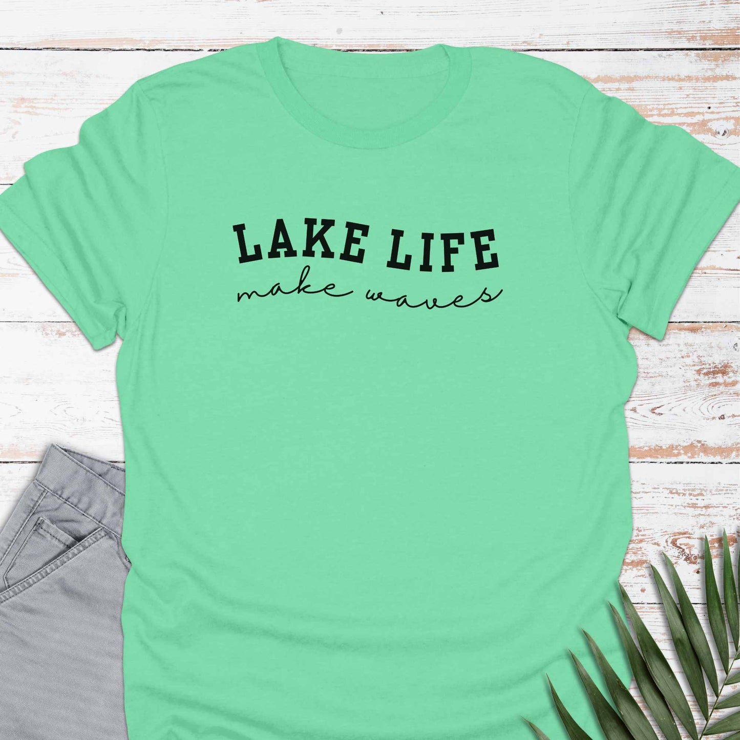 Collegiate Lake Life T-shirt - Life Is Wanderful Co.