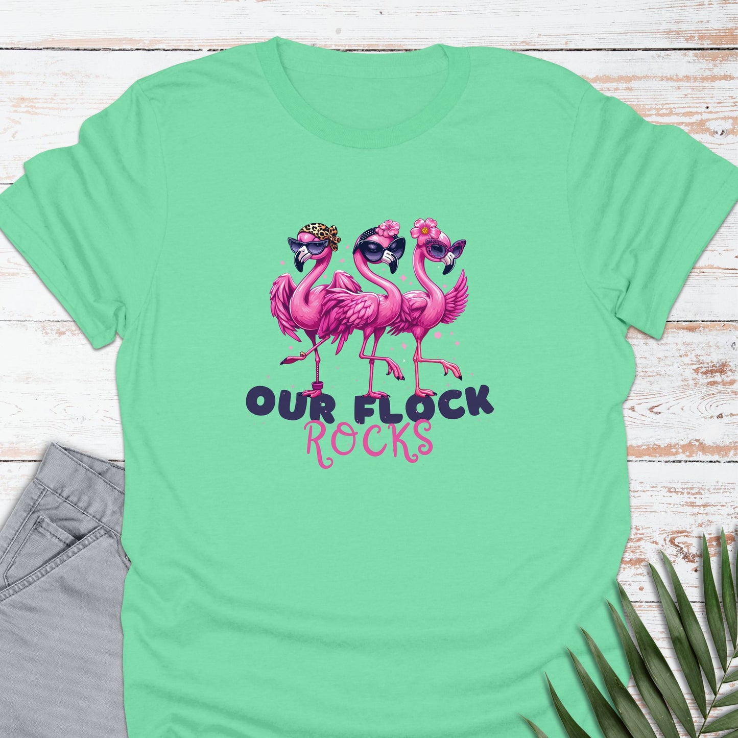 Our Flock Rocks T-shirt - Life Is Wanderful Co.