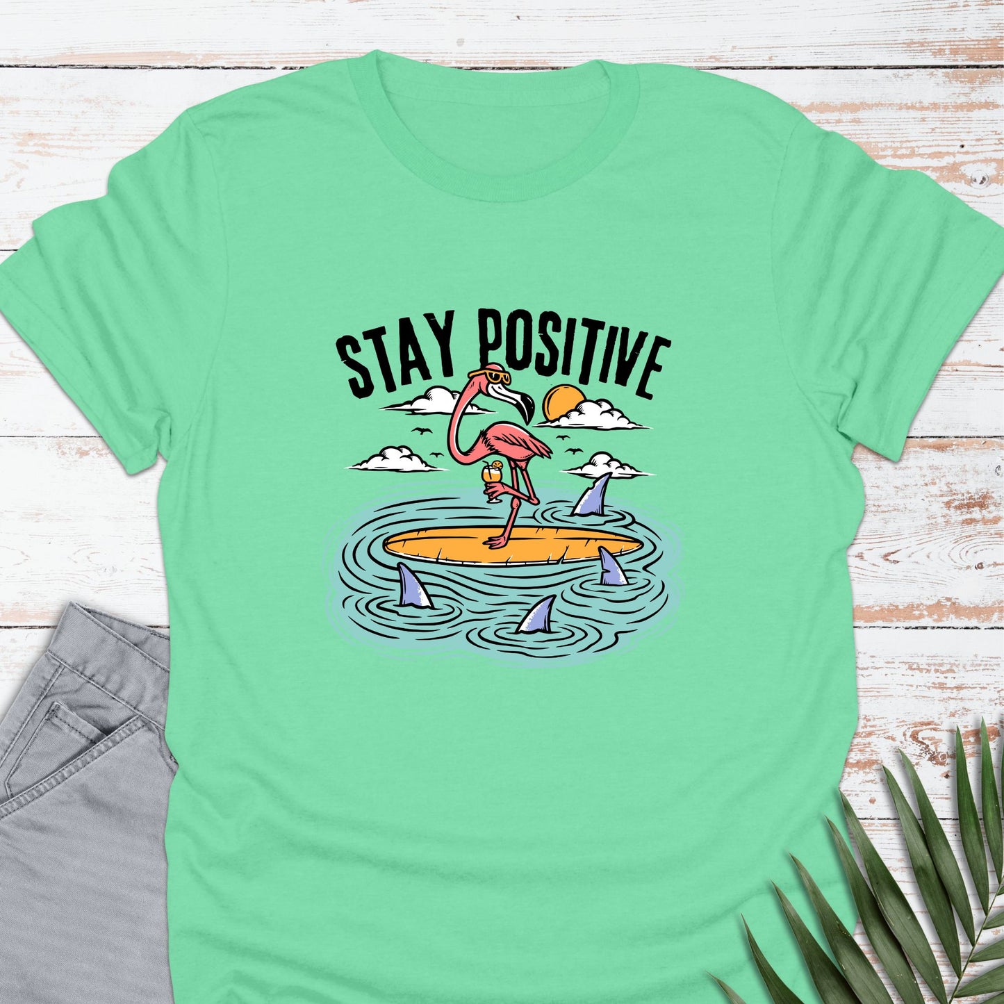 Playa Flamingo T-shirt - Life Is Wanderful Co.