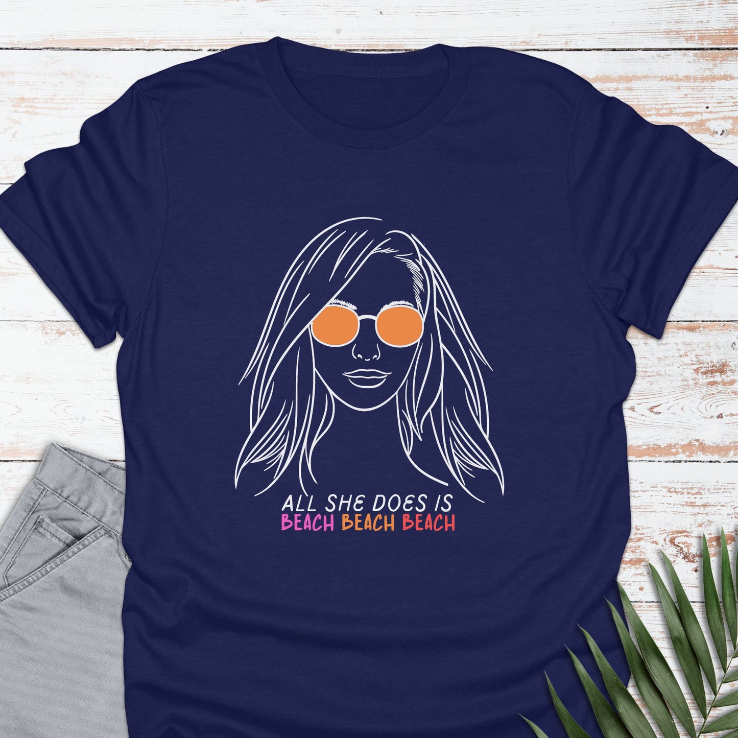 Beach Girl T-shirt - Life Is Wanderful Co.