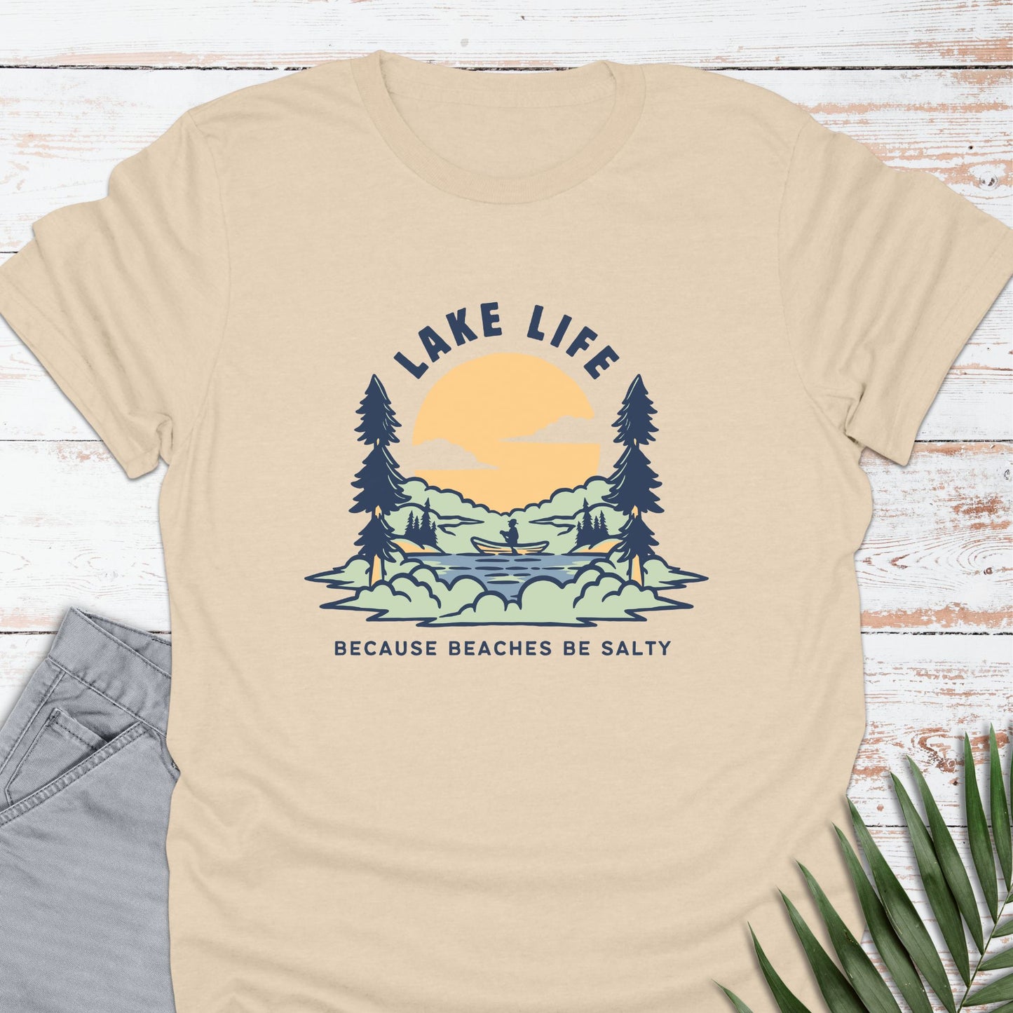 Beaches Be Salty T-shirt - Life Is Wanderful Co.