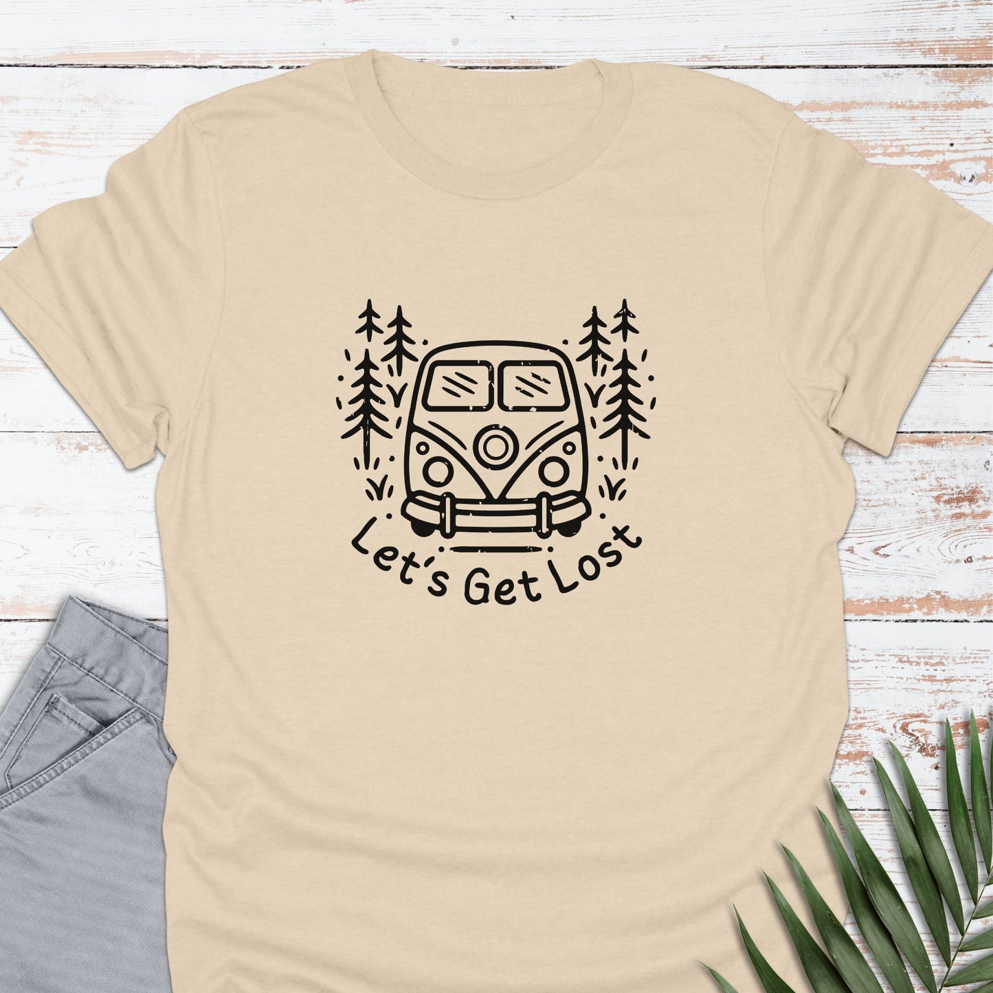 Let's Get Lost T-shirt - Life Is Wanderful Co.