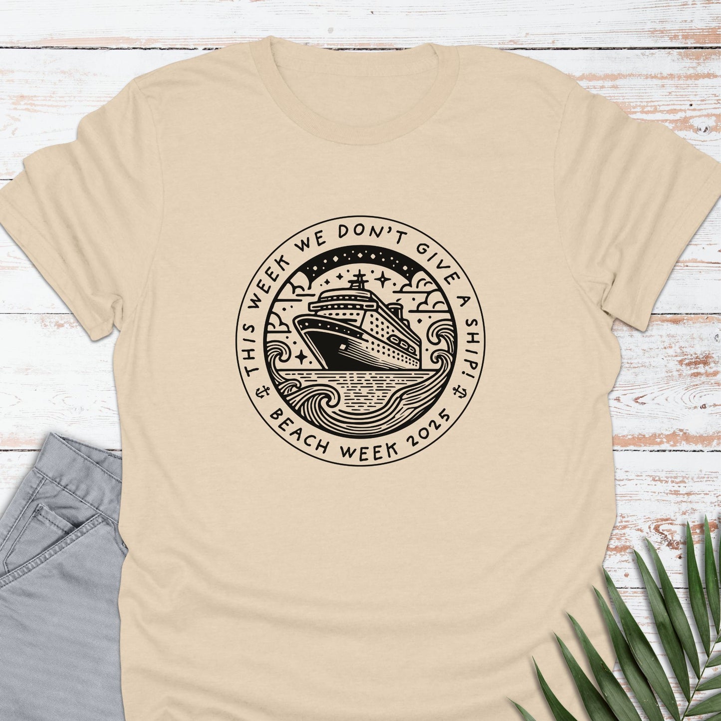 Beach Week Cruise 2025 T-shirt - Life Is Wanderful Co.