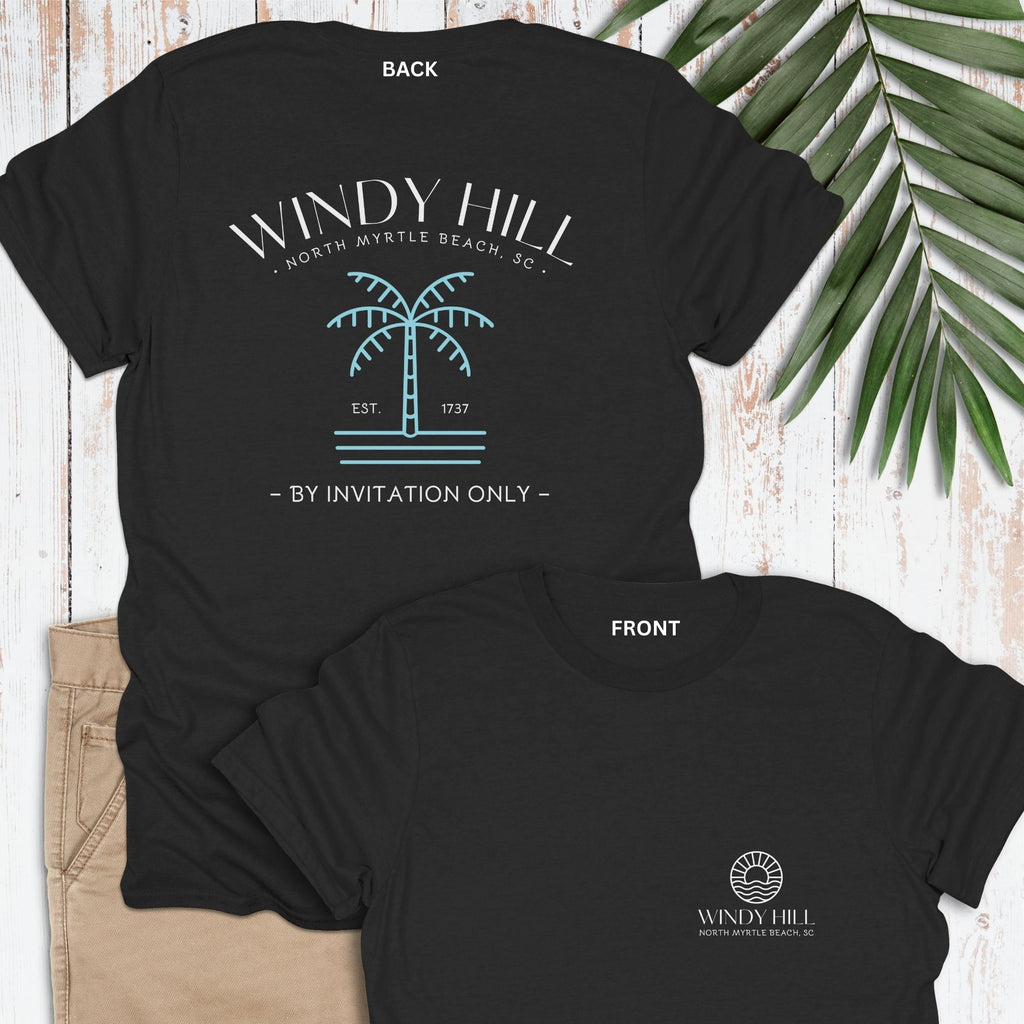 Windy Hill, NMB 2 - Sided T-shirt, By Invitation Only - Life Is Wanderful Co.