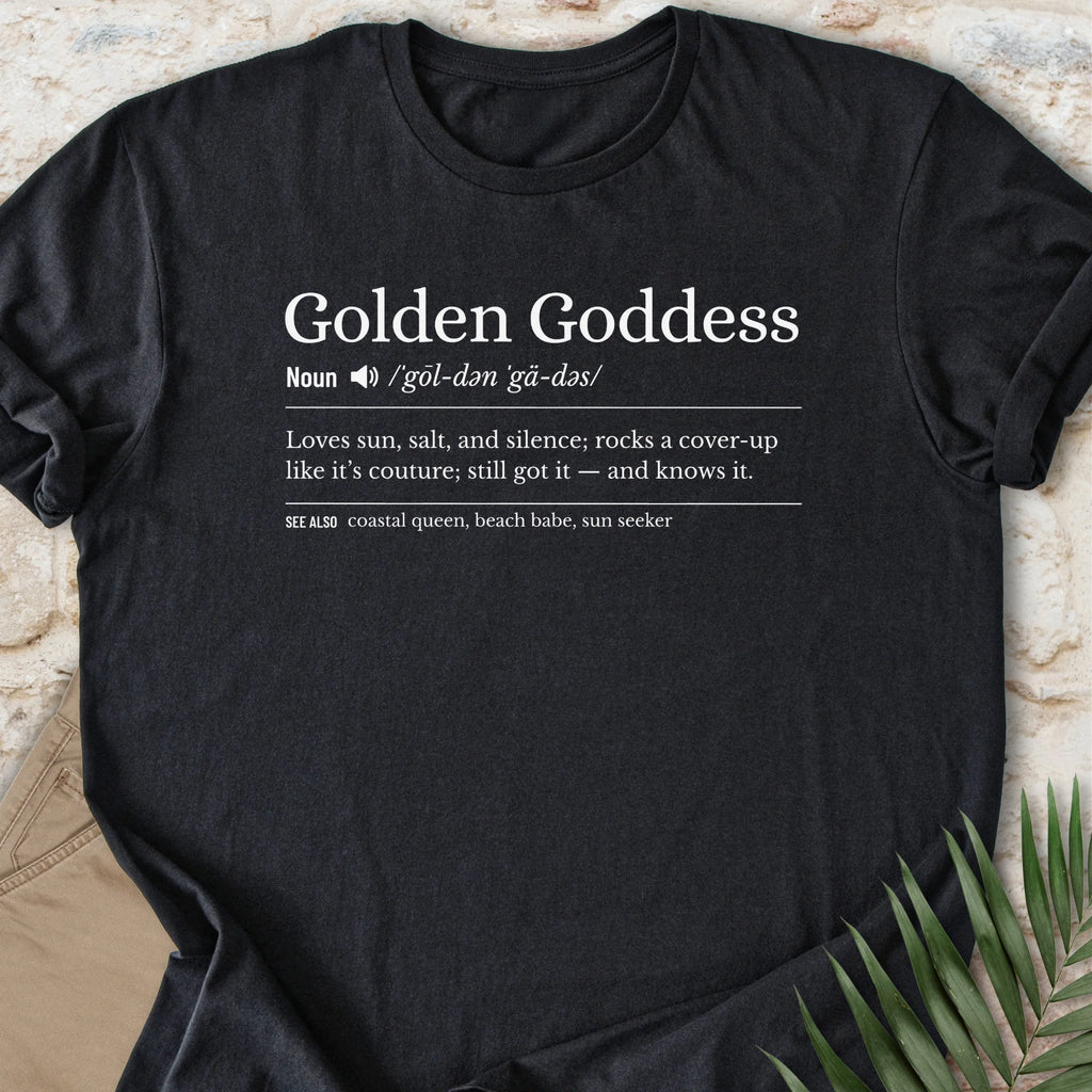 Golden Goddess T-shirt