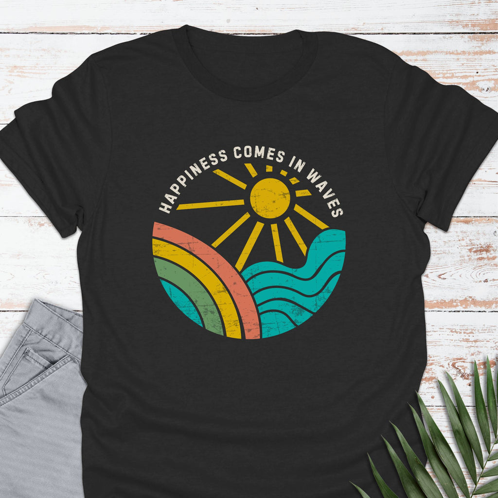 70s Retro Happiness T-shirt - Life Is Wanderful Co.