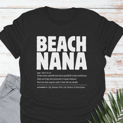 Beach Nana T-shirt