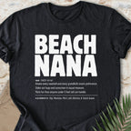 Beach Nana T-shirt