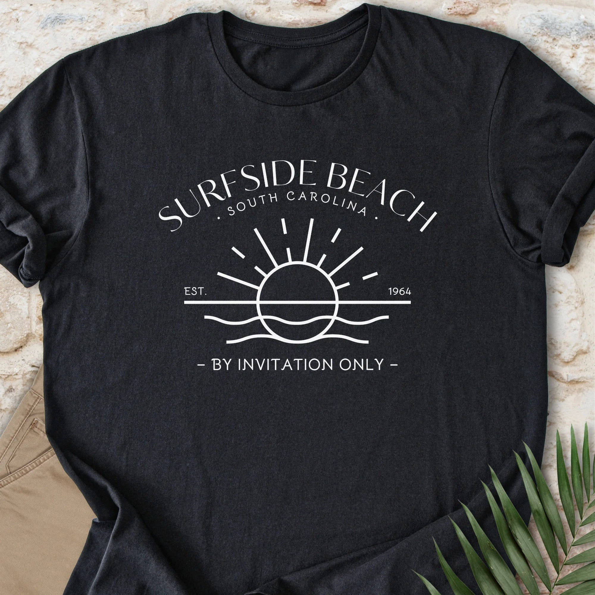 Surfside Beach, SC T-shirt, By Invitation Only